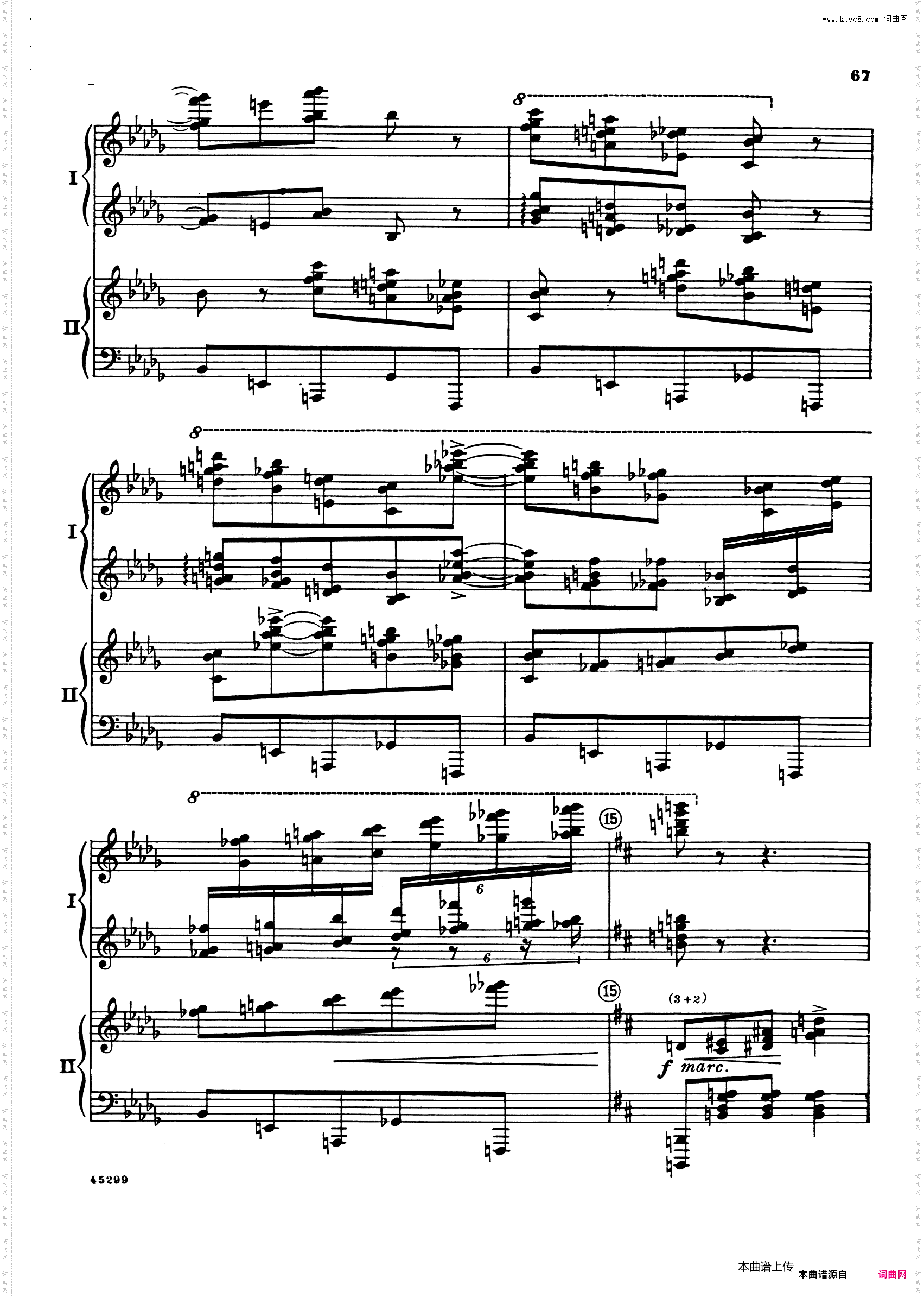 Piano Concerto Op·38钢琴协奏曲·双钢琴·第三乐章