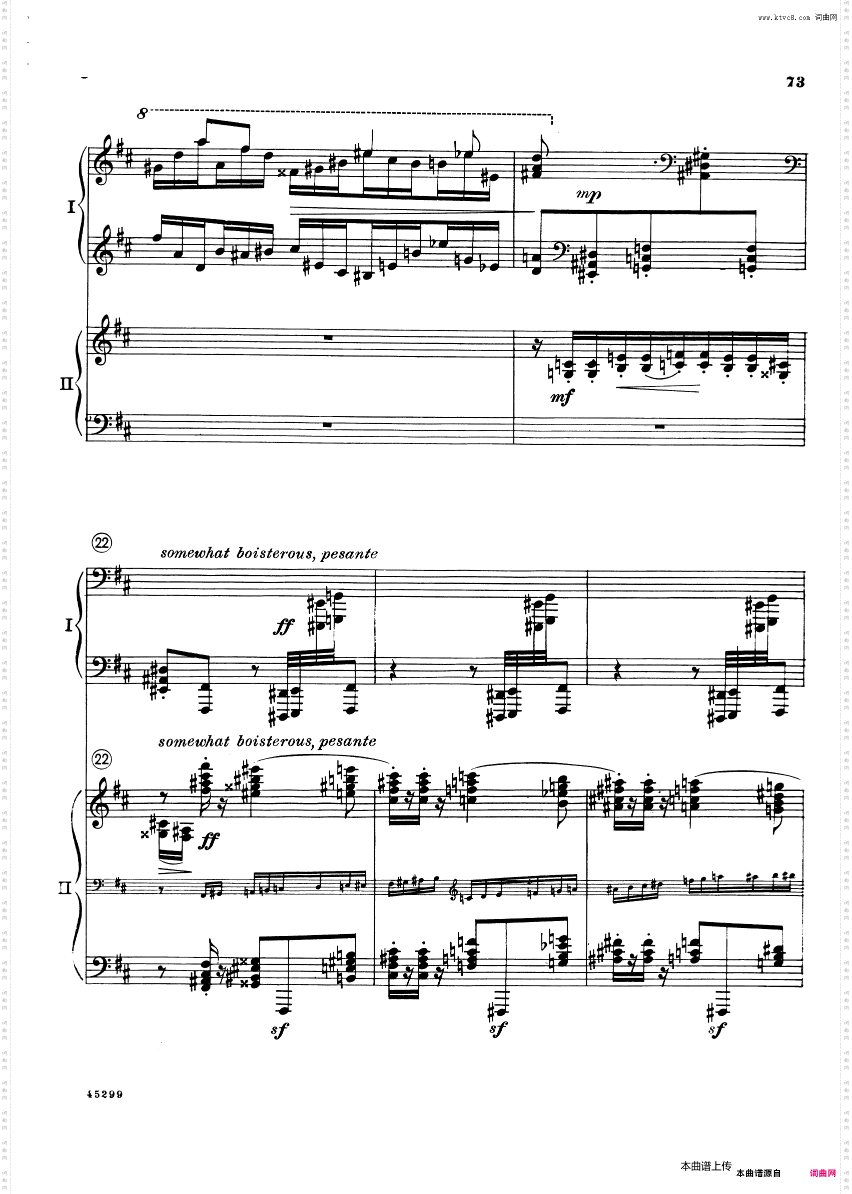 Piano Concerto Op·38钢琴协奏曲·双钢琴·第三乐章