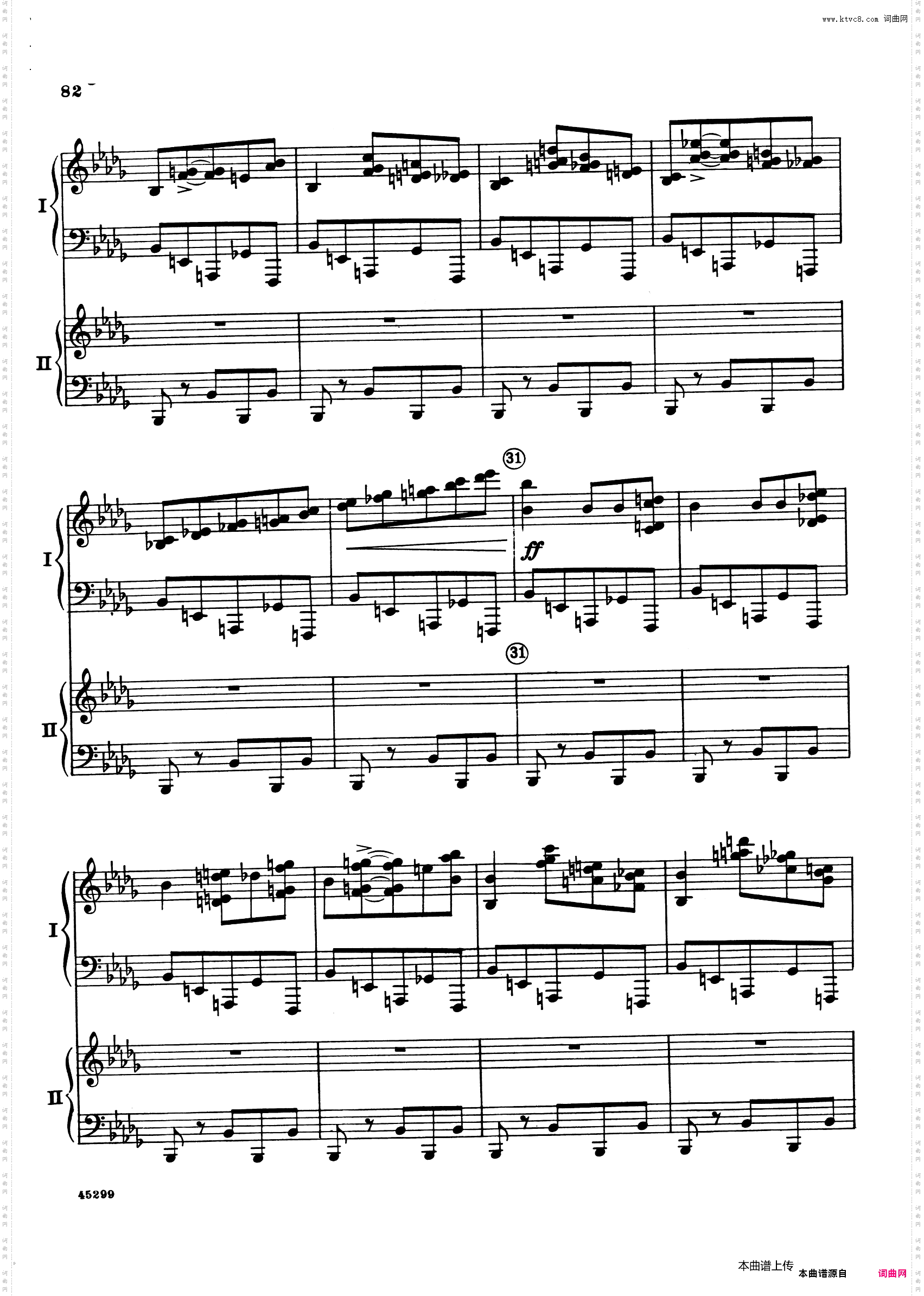 Piano Concerto Op·38钢琴协奏曲·双钢琴·第三乐章