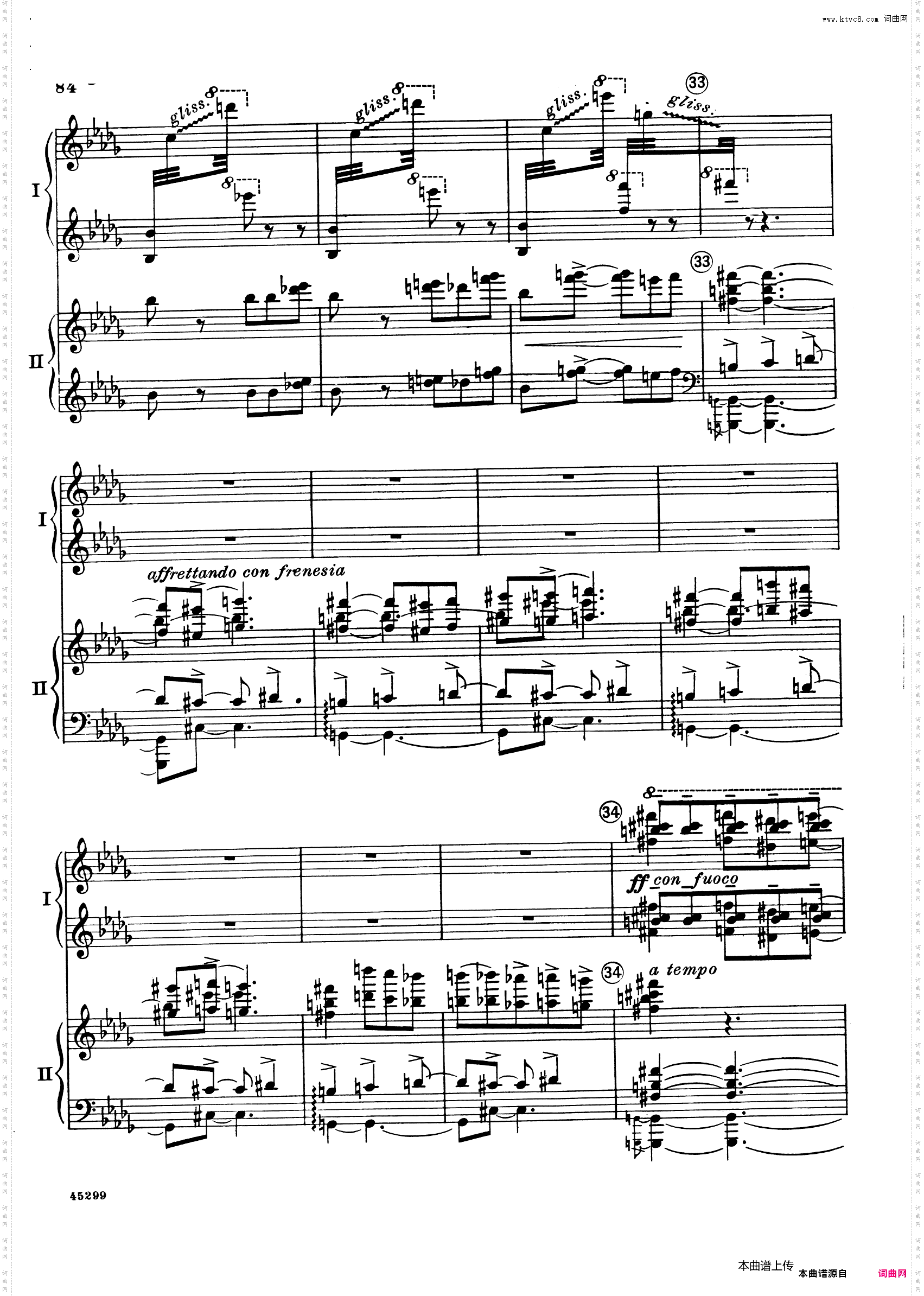 Piano Concerto Op·38钢琴协奏曲·双钢琴·第三乐章