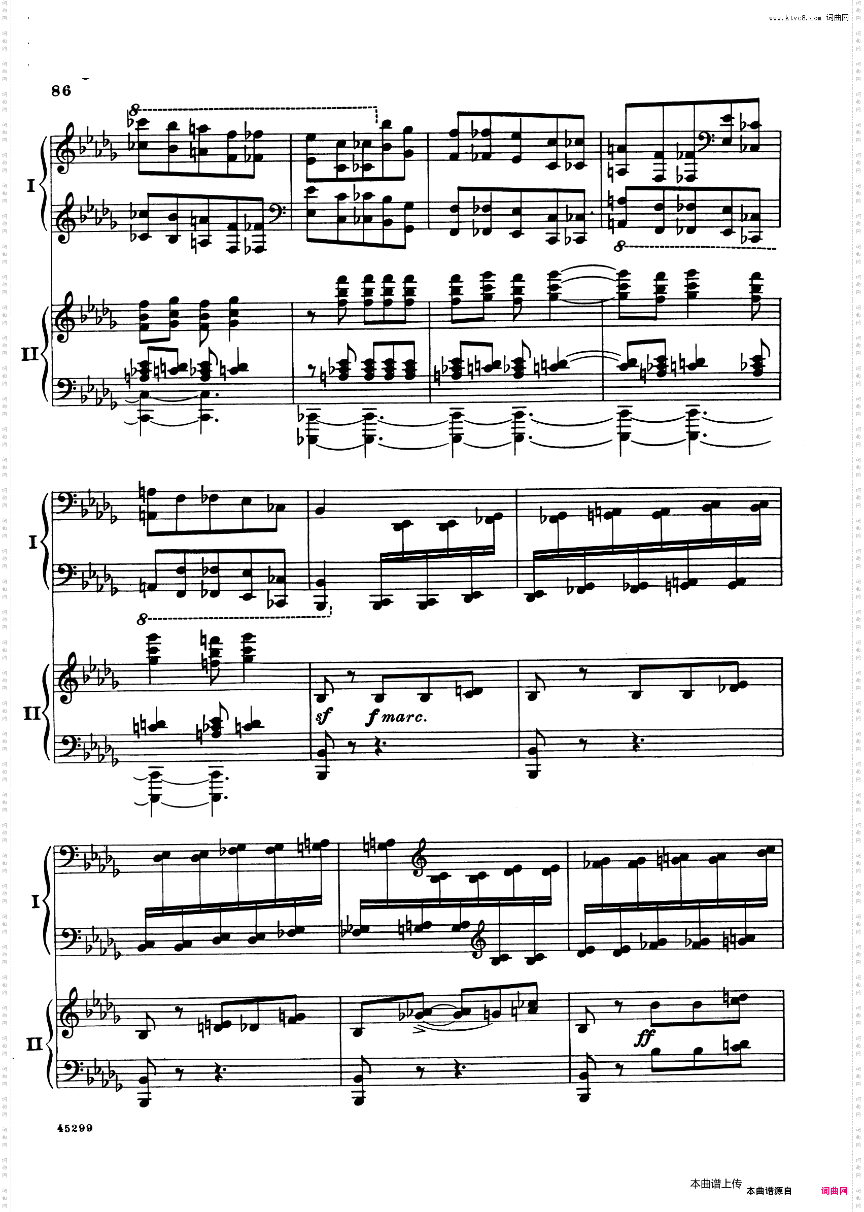 Piano Concerto Op·38钢琴协奏曲·双钢琴·第三乐章