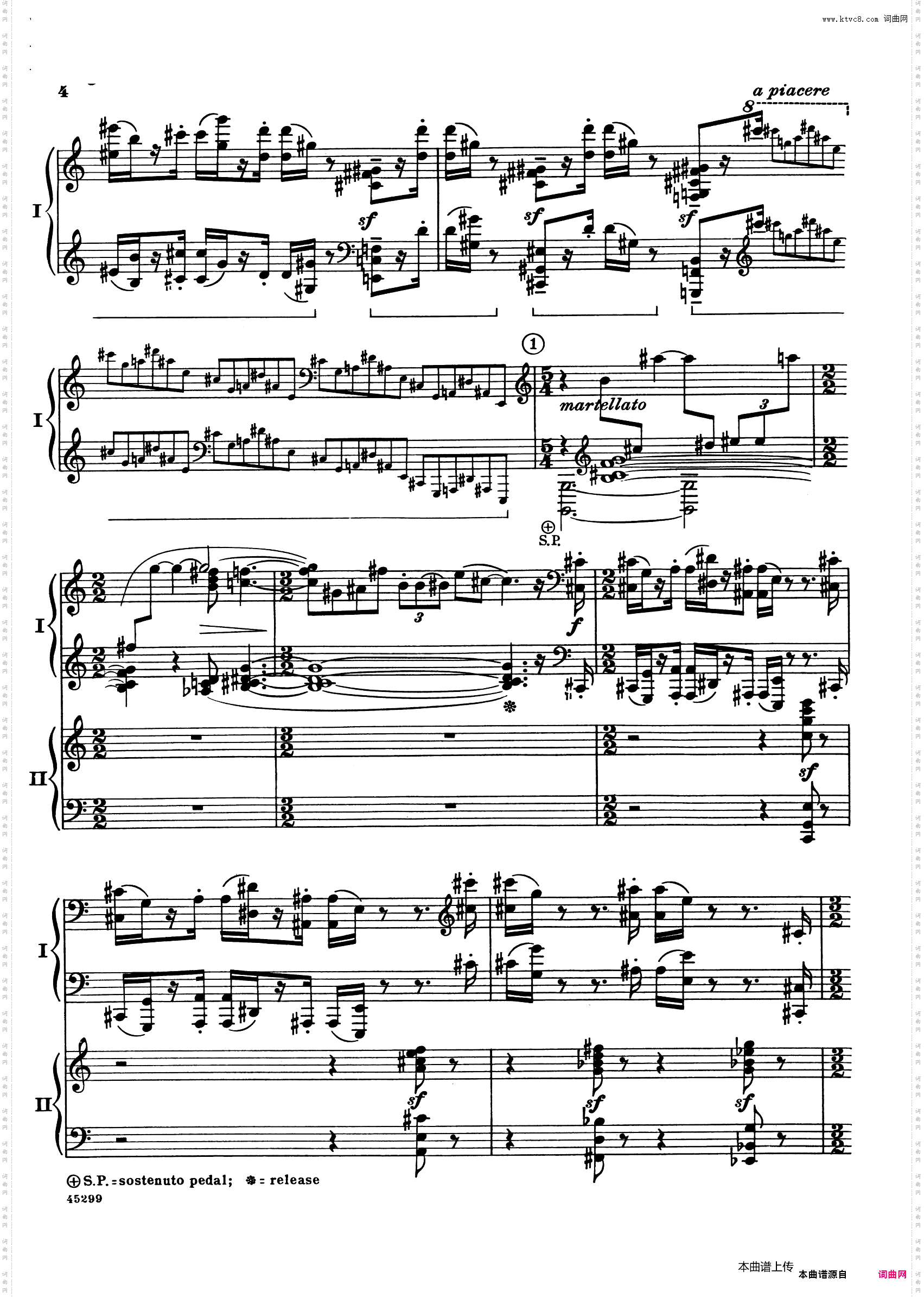 Piano Concerto Op·38钢琴协奏曲·双钢琴·第一乐章