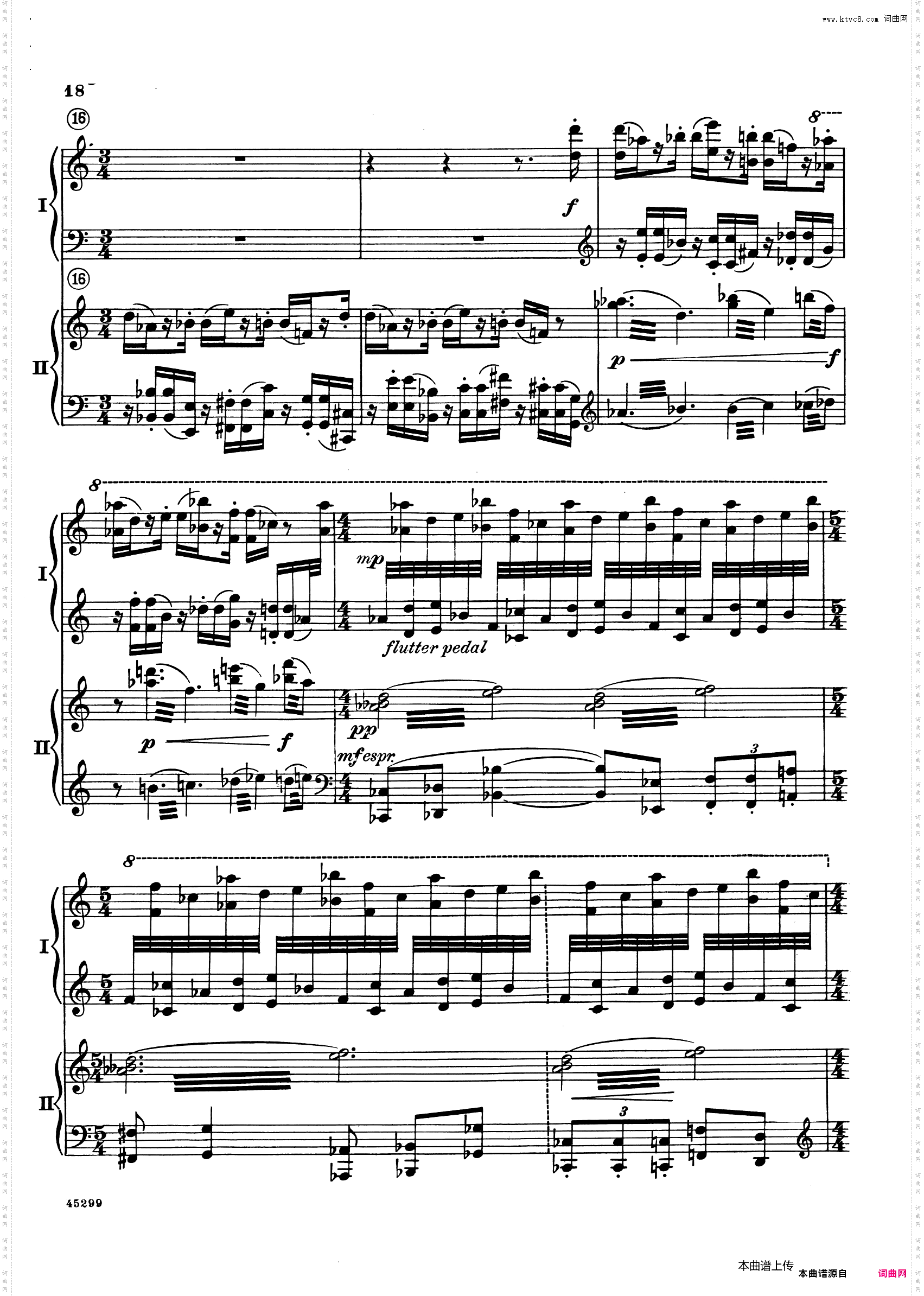 Piano Concerto Op·38钢琴协奏曲·双钢琴·第一乐章