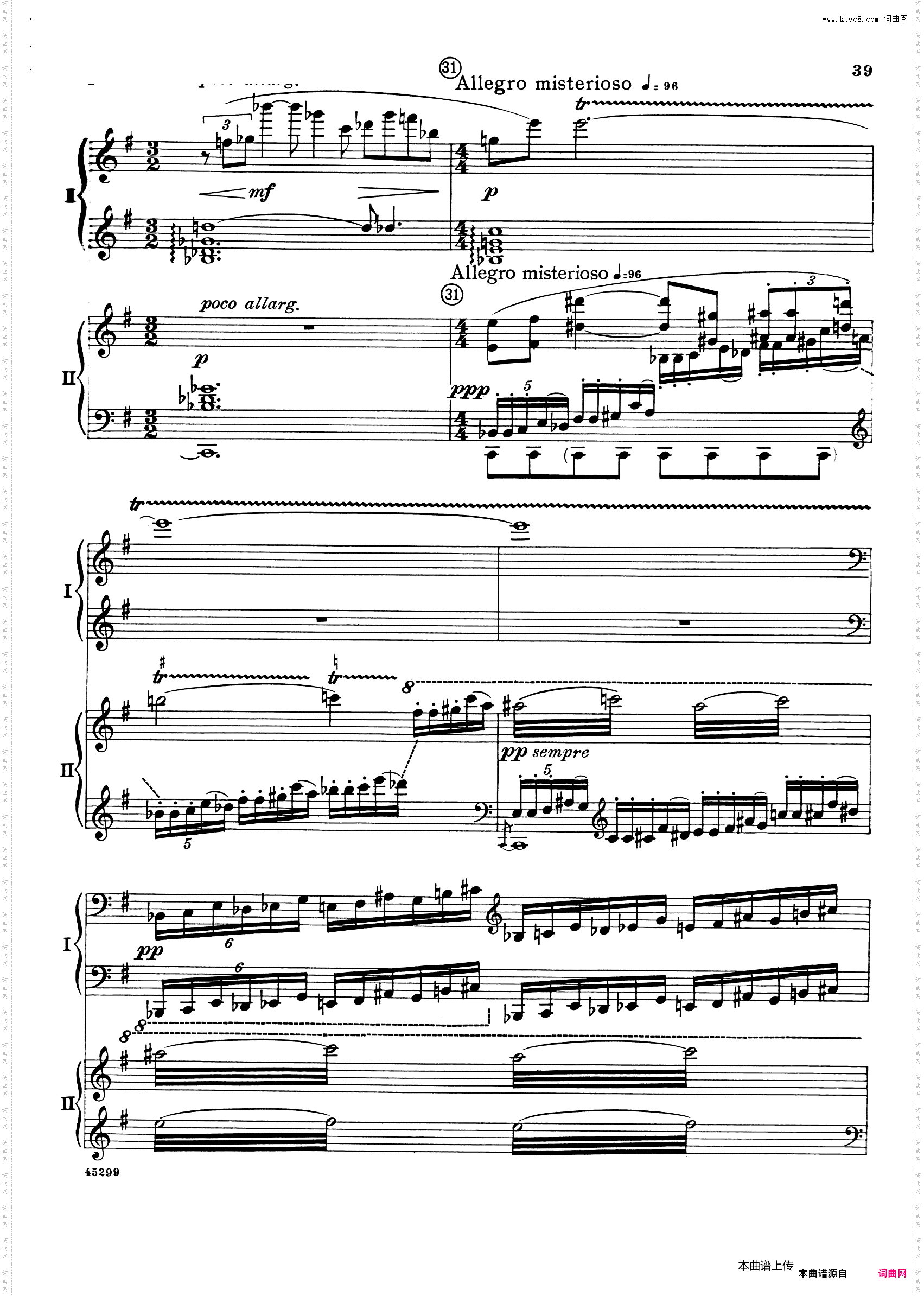 Piano Concerto Op·38钢琴协奏曲·双钢琴·第一乐章