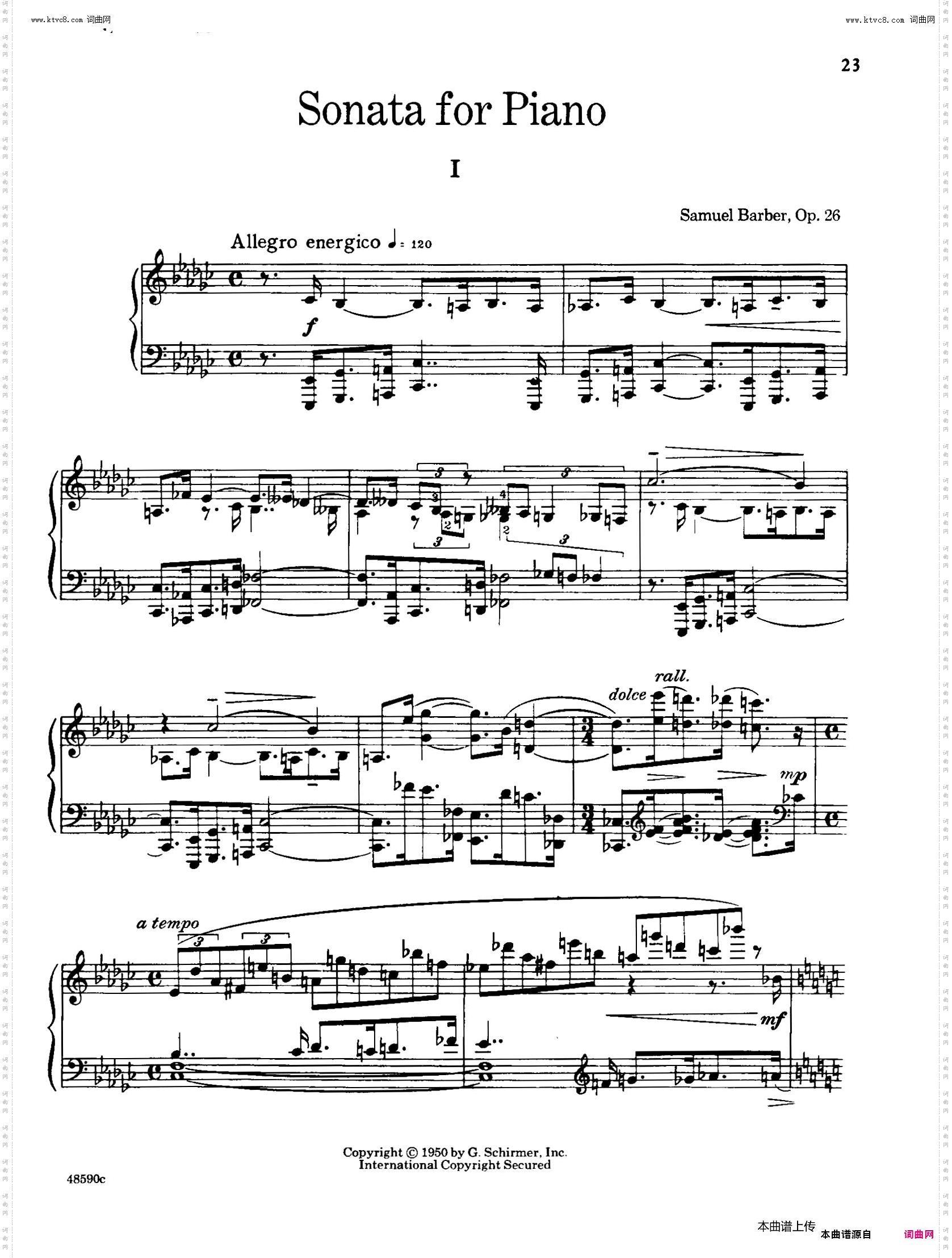 Piano Sonata Op·26钢琴奏鸣曲·第一乐章