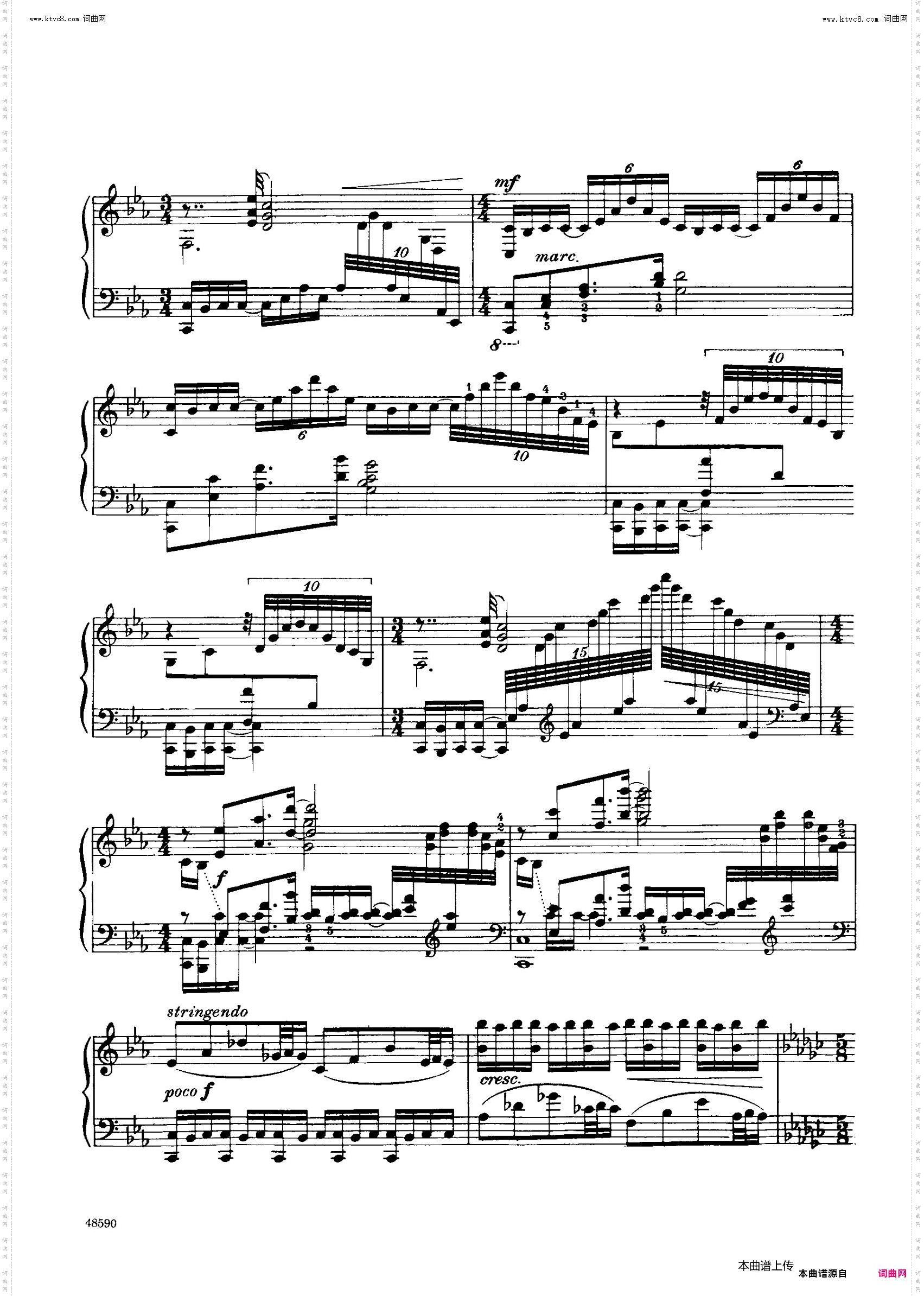 Piano Sonata Op·26钢琴奏鸣曲·第一乐章