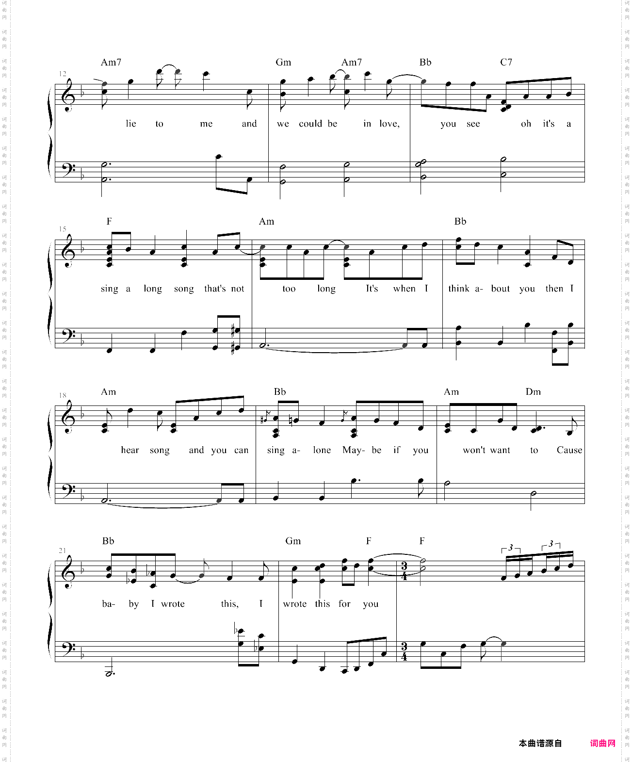 singalongsong简易版，方大同