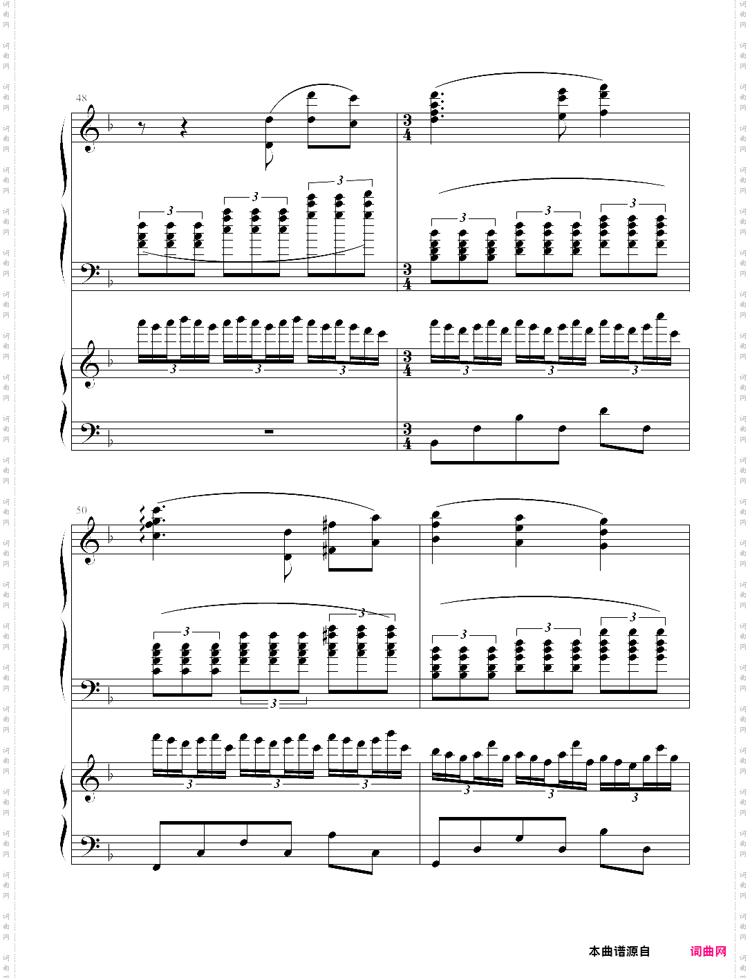 x战记插曲-宿命-双钢琴版