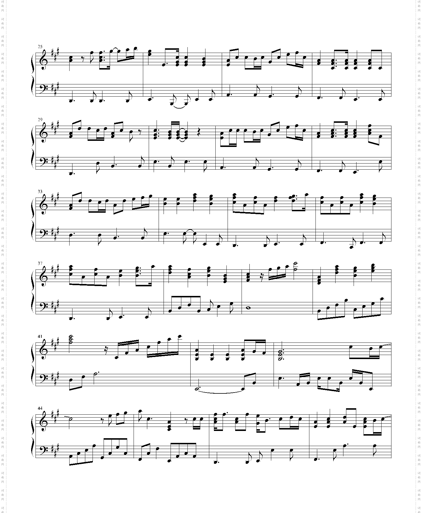 taers钢琴版