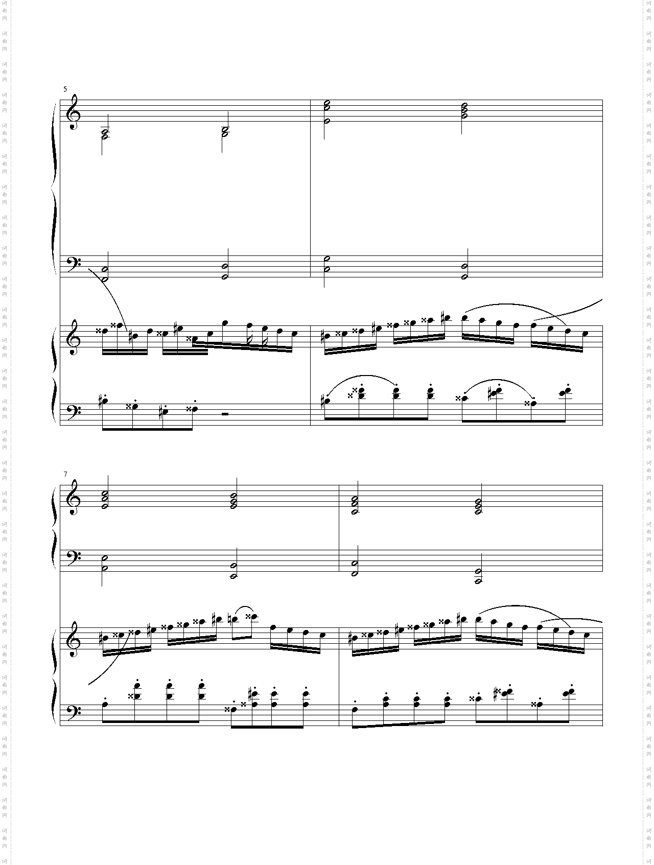 土耳其进行曲――卡农