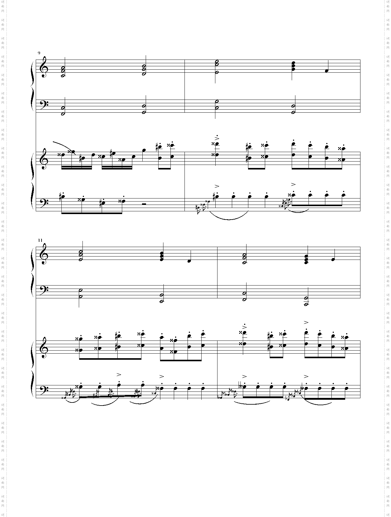 土耳其进行曲――卡农