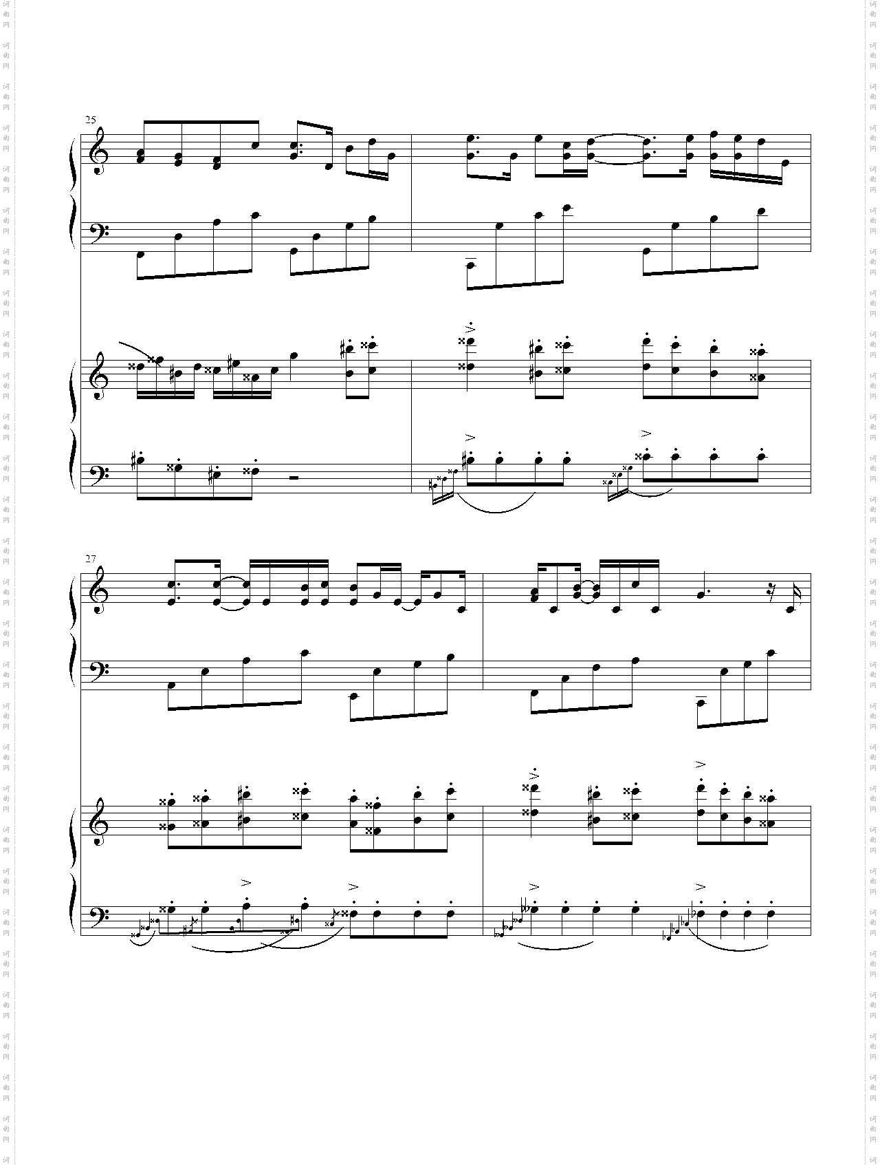 土耳其进行曲――卡农