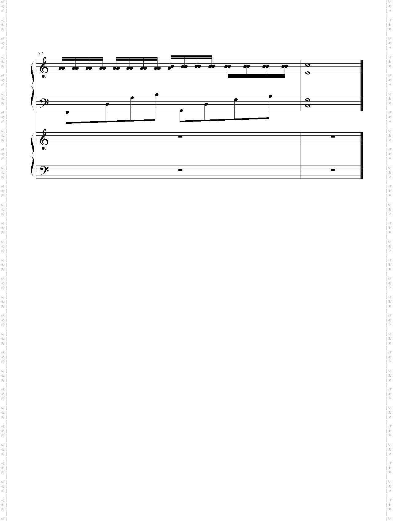 土耳其进行曲――卡农