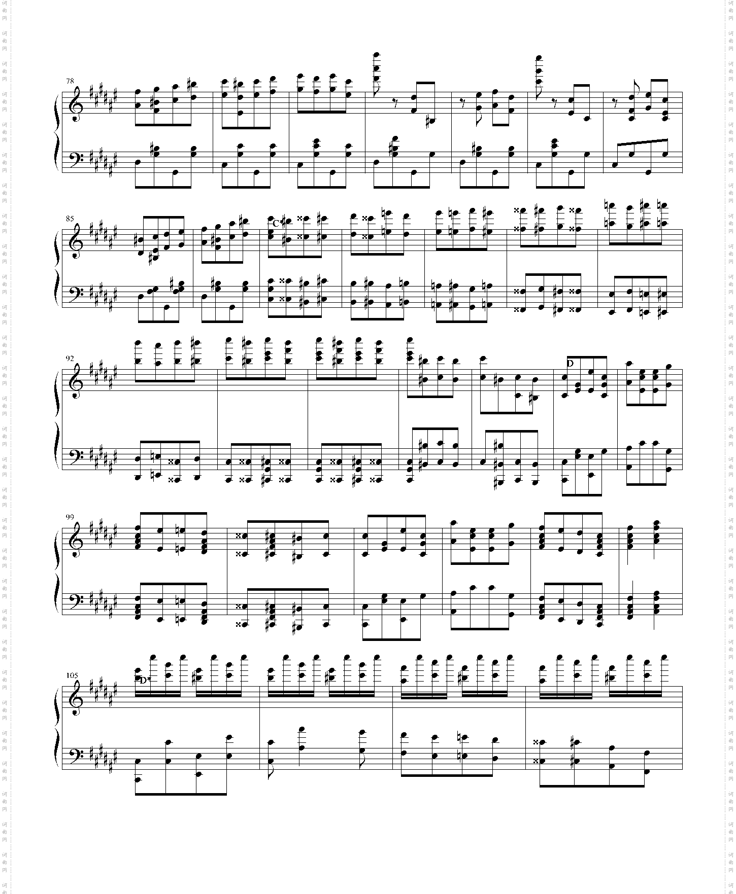匈牙利狂响曲节选