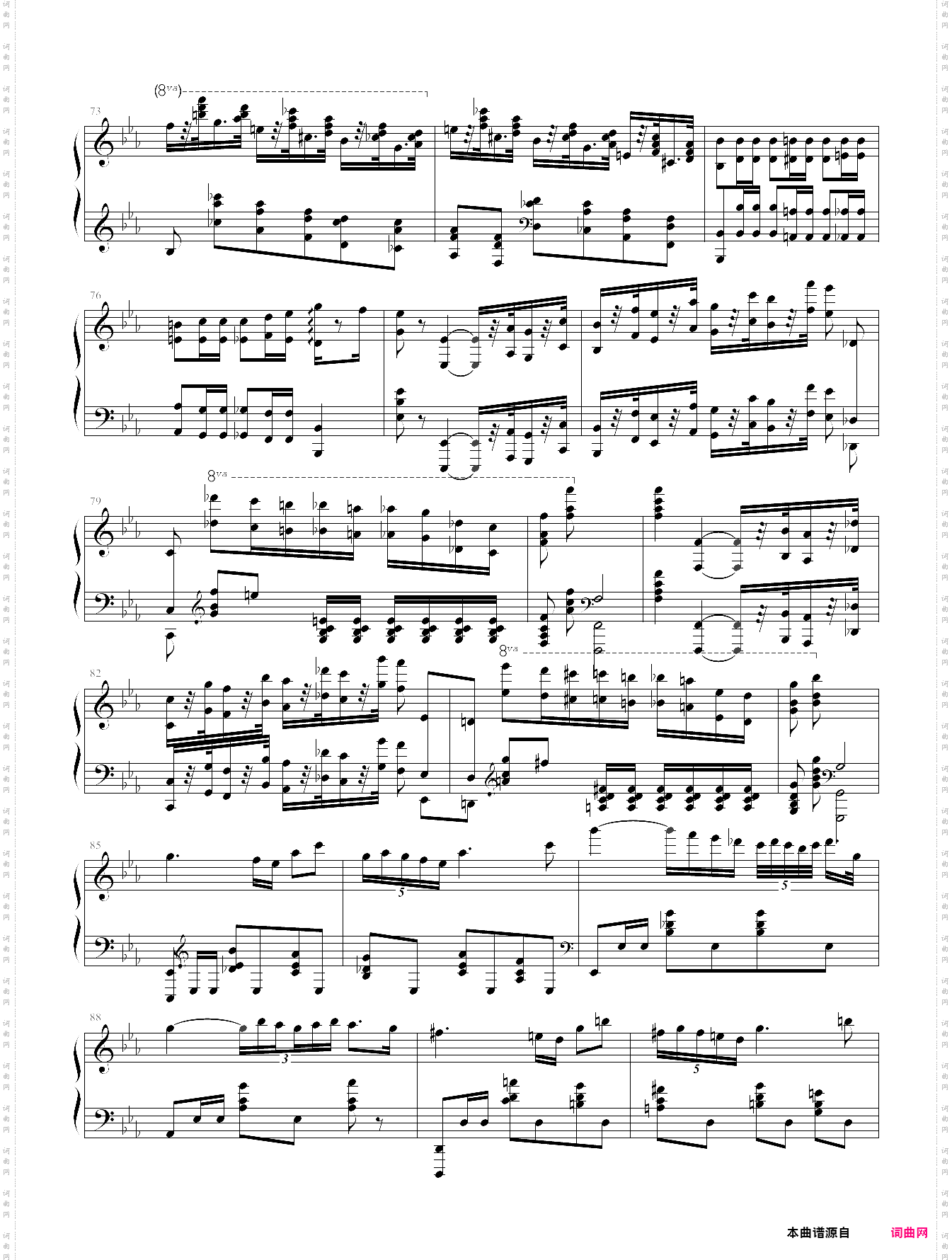 肖邦大波兰舞曲opus22