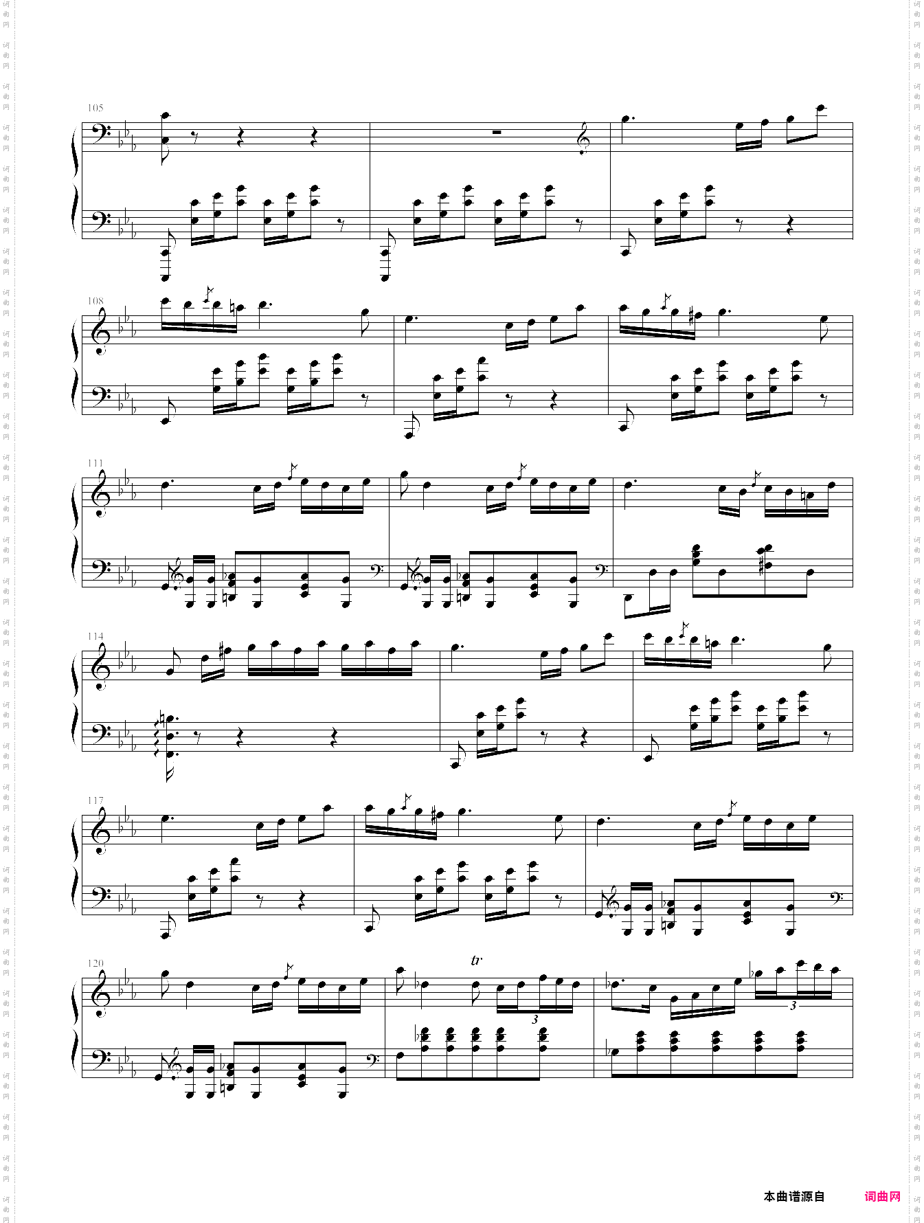 肖邦大波兰舞曲opus22