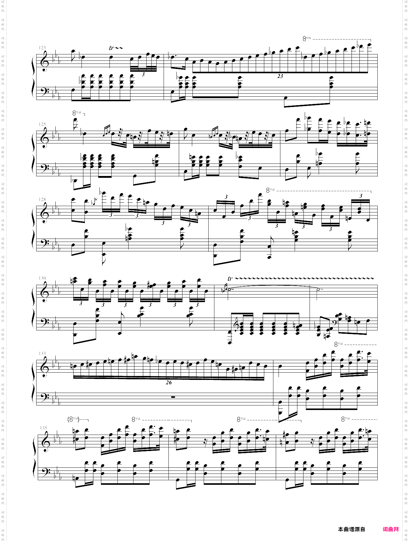 肖邦大波兰舞曲opus22