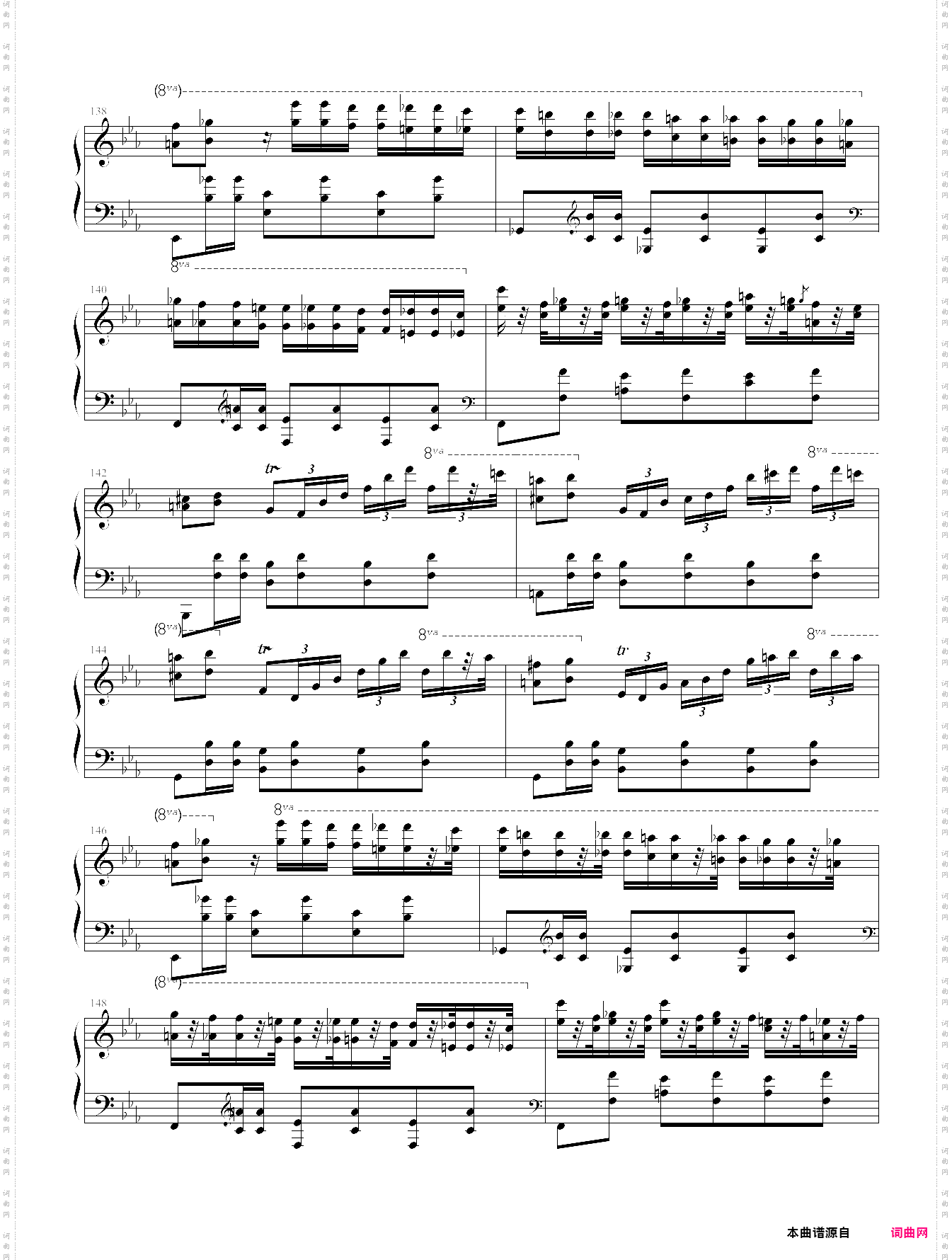 肖邦大波兰舞曲opus22