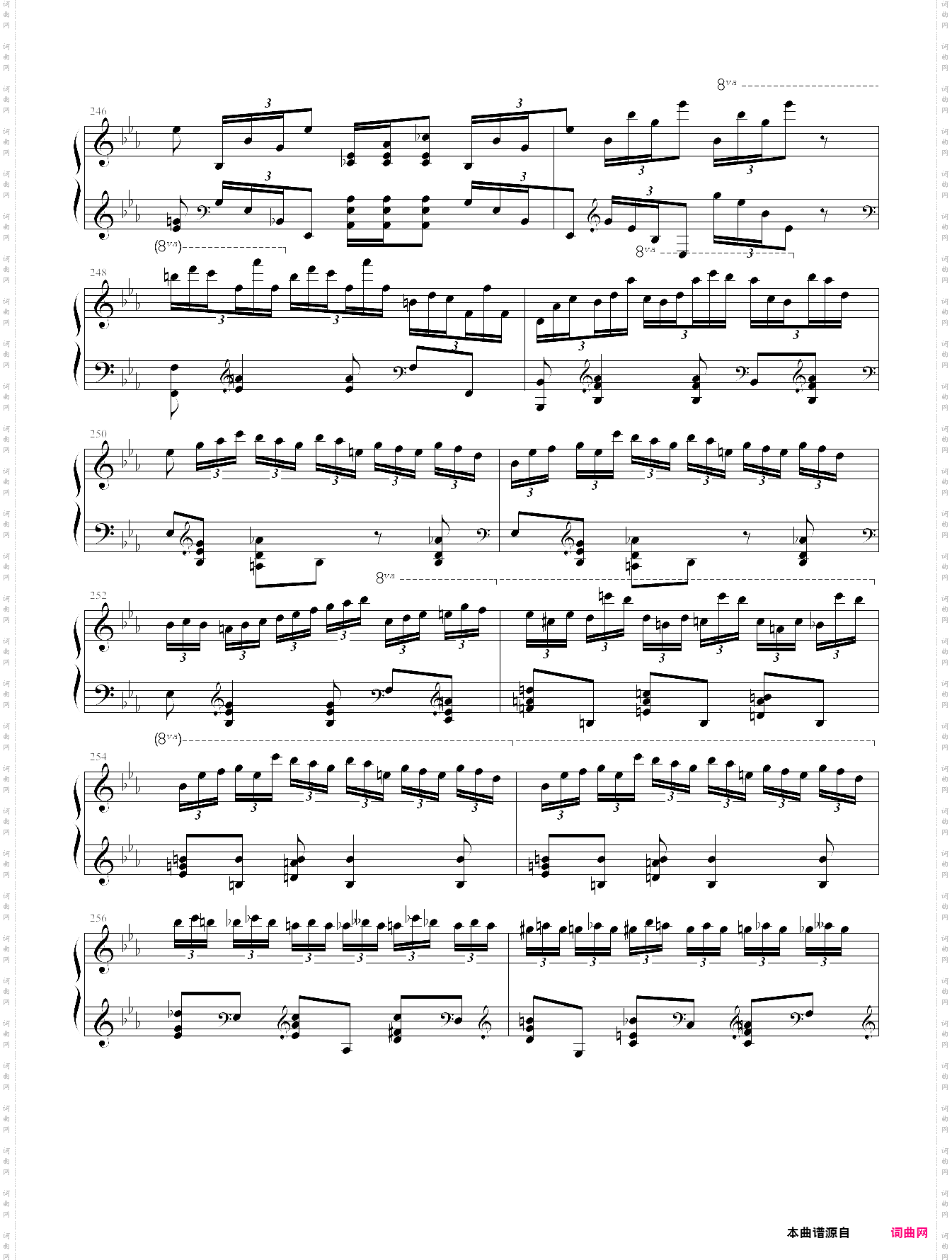 肖邦大波兰舞曲opus22