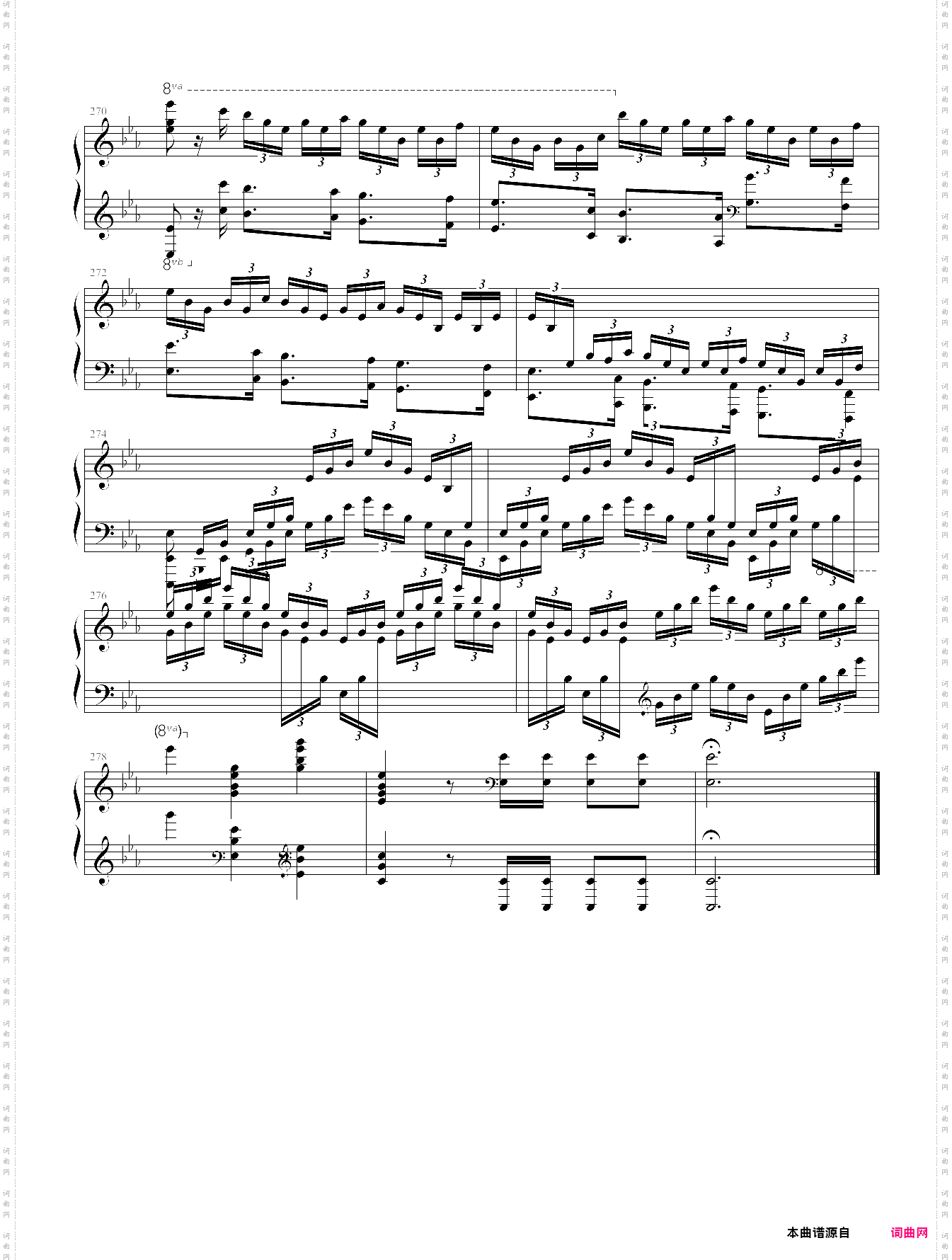 肖邦大波兰舞曲opus22