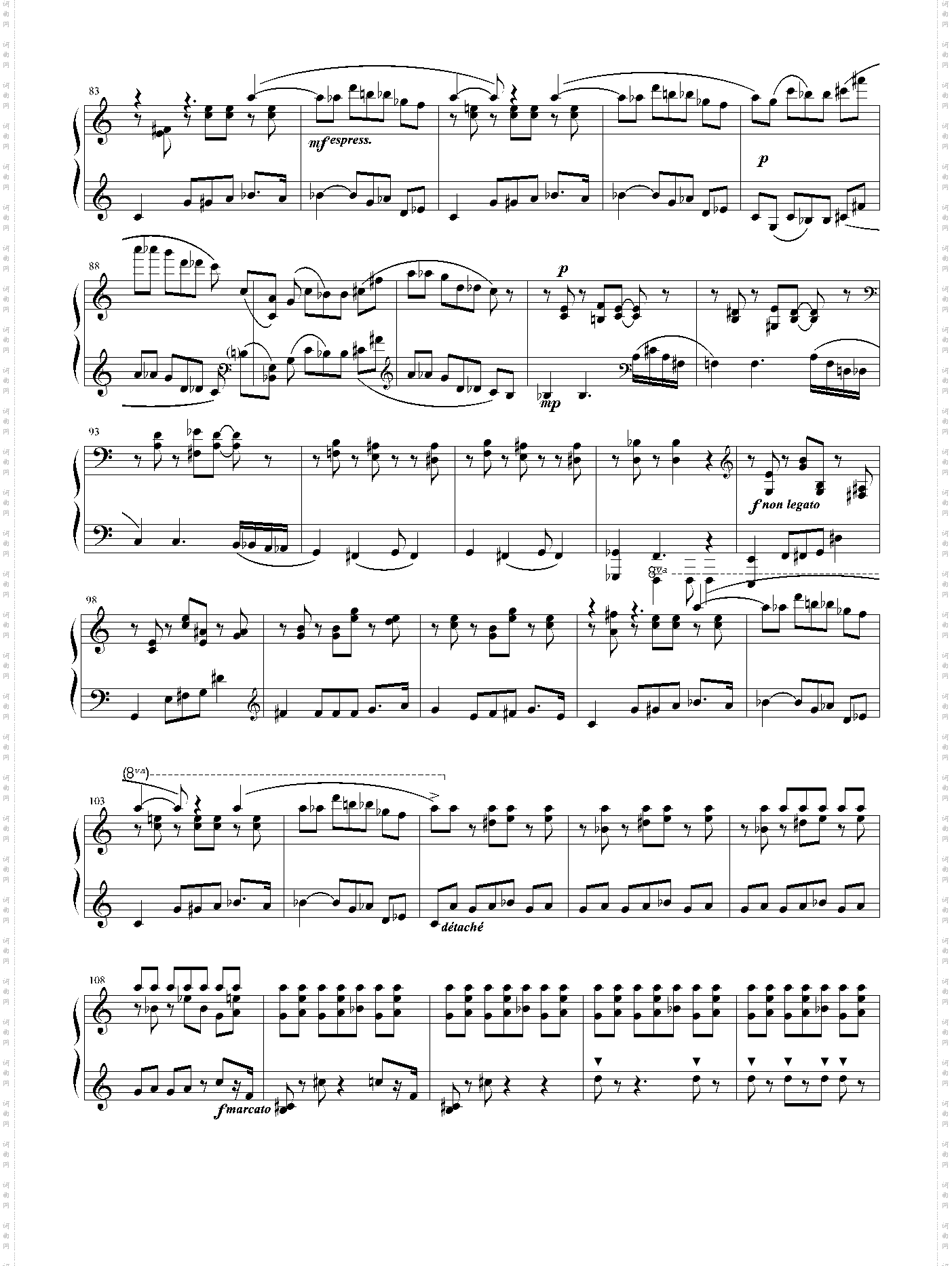 第七钢琴奏鸣曲-第三乐章