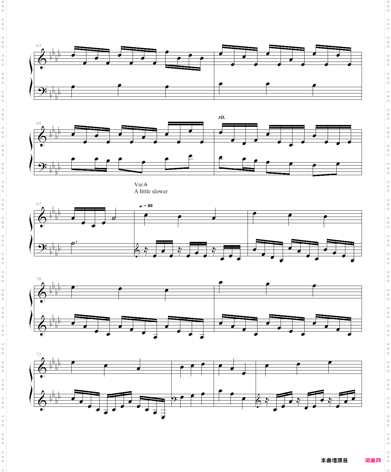 窗前的风铃变奏曲