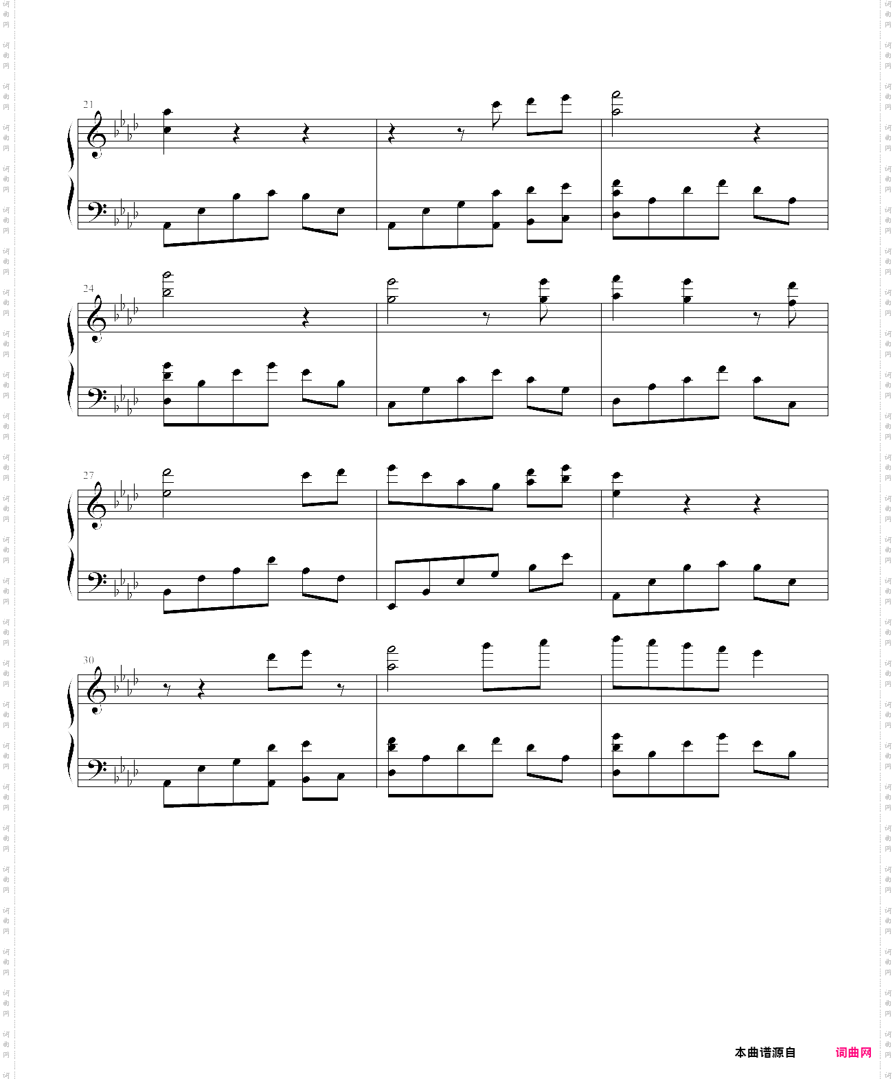 夜洛第二首圆舞曲――宁静