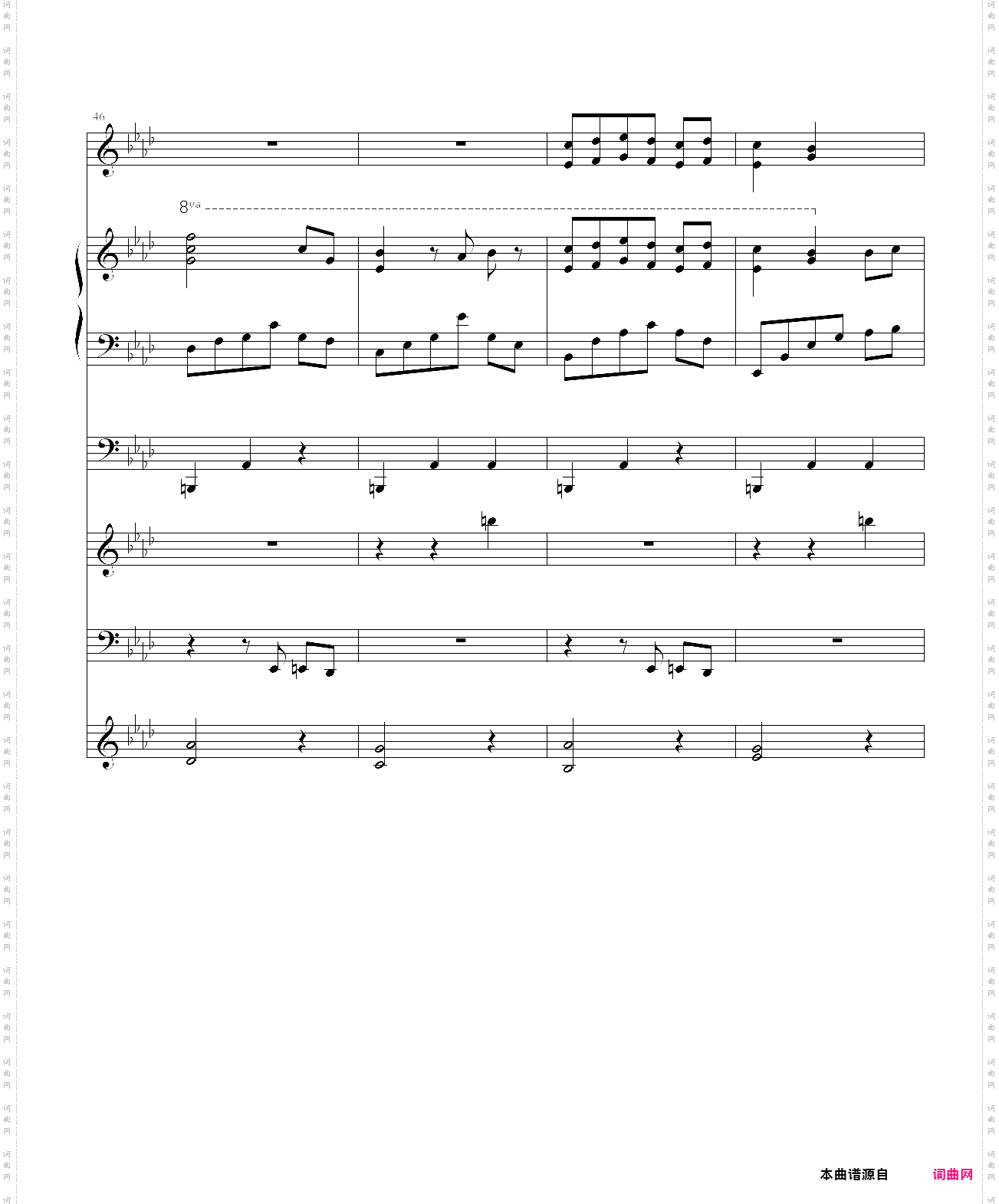 夜洛第二首圆舞曲――宁静