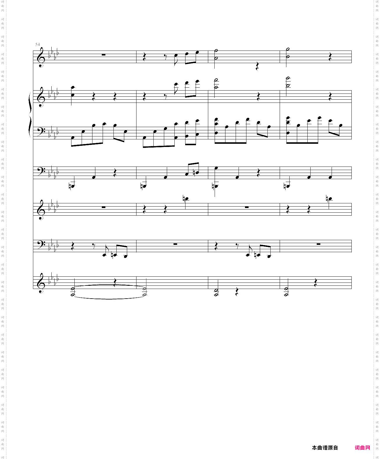 夜洛第二首圆舞曲――宁静