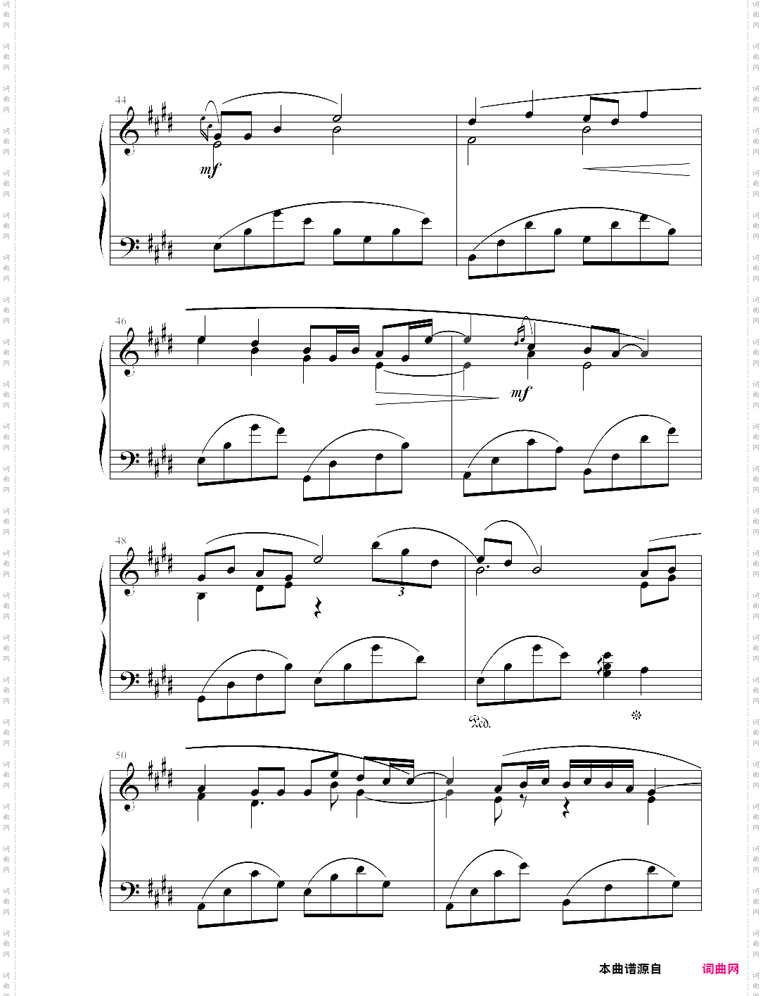 e大调摇篮曲op7·3·1