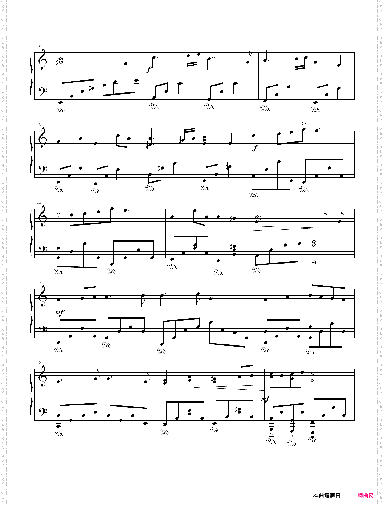 希望你幸福_钢琴版豪杰春香