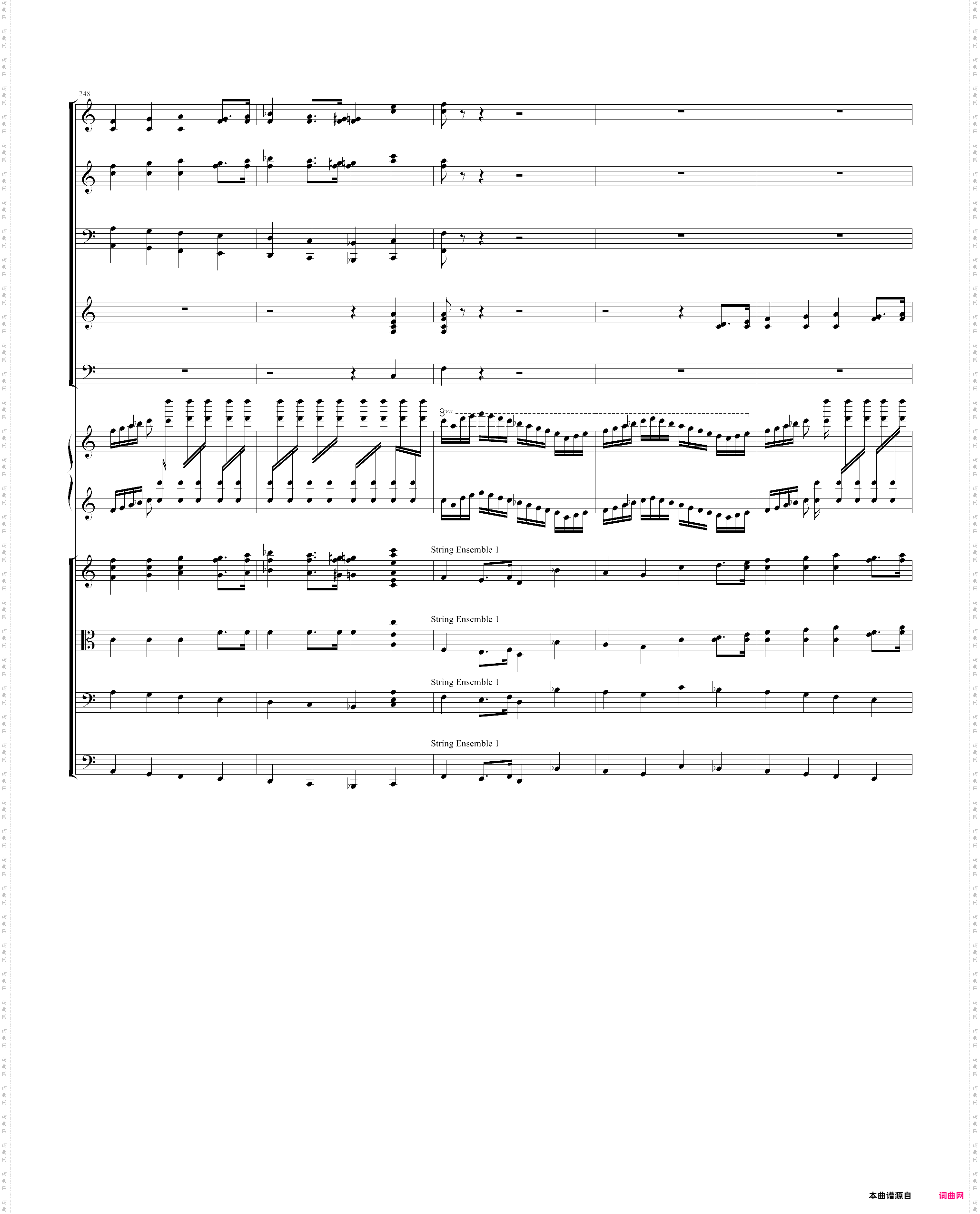 肖斯塔科维奇第二钢琴协奏曲第一乐章