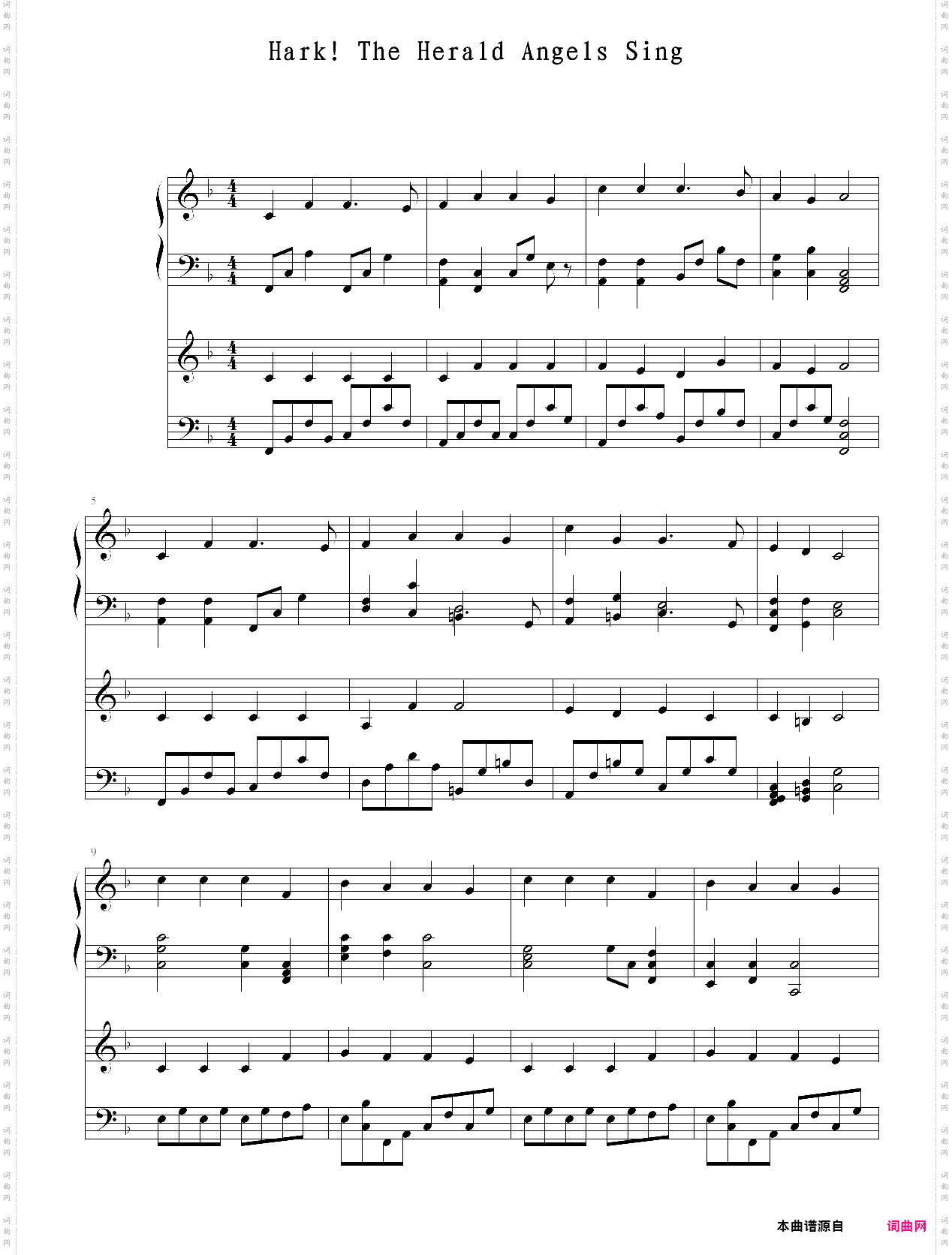 hark the herald angels sing 听天使们高声唱