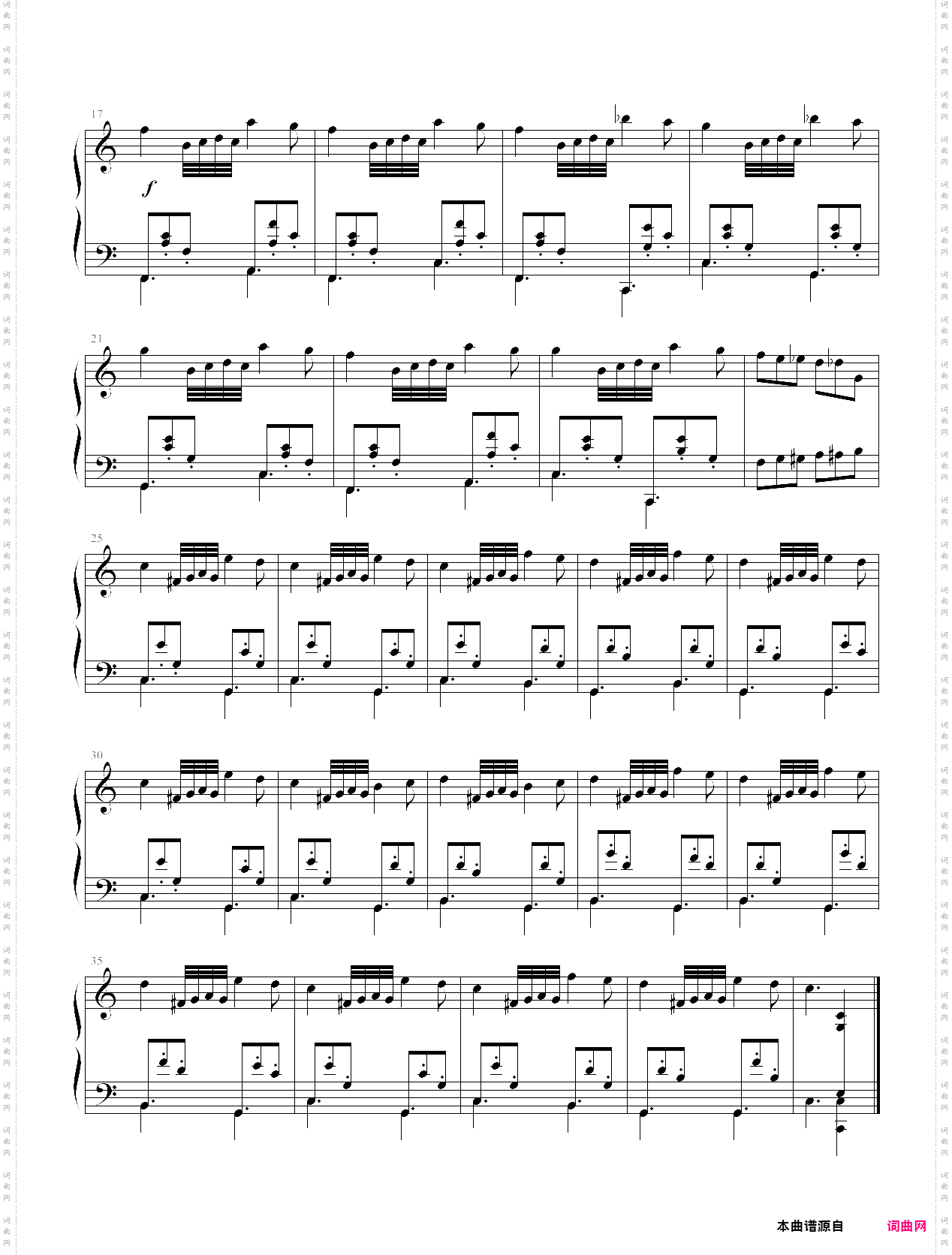 c大调即兴曲
