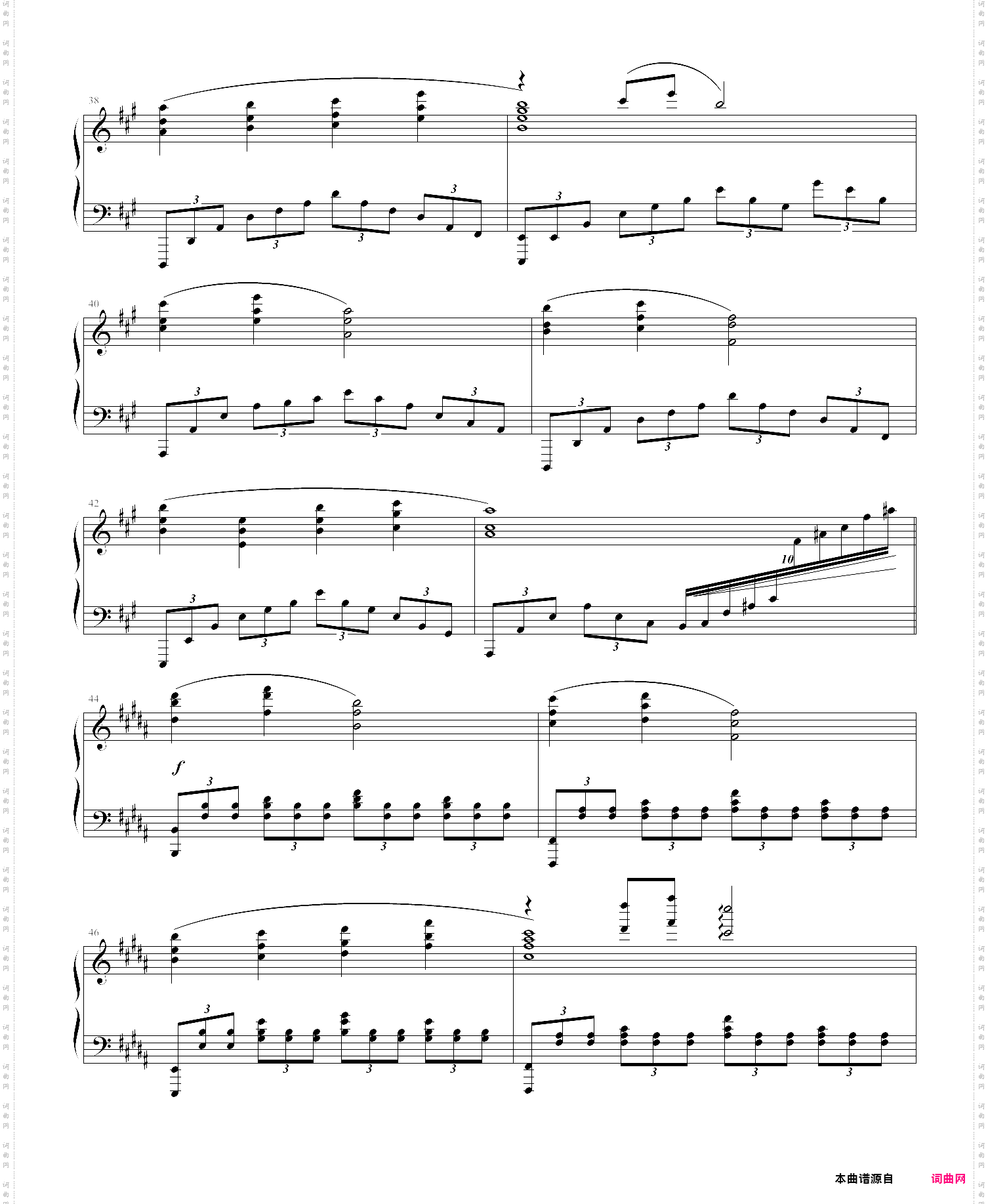 《你和我》完美钢琴演奏版-musicfish版