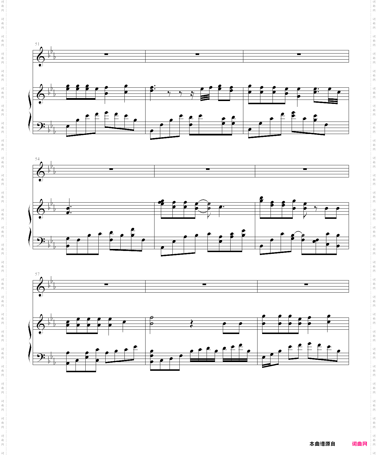 伊人红妆-钢琴独奏