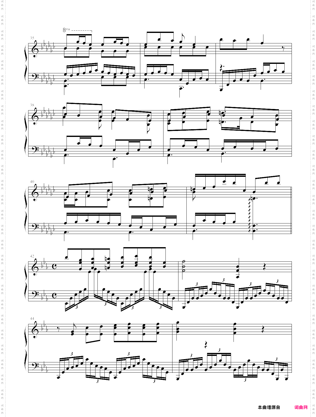 降e大调随想曲