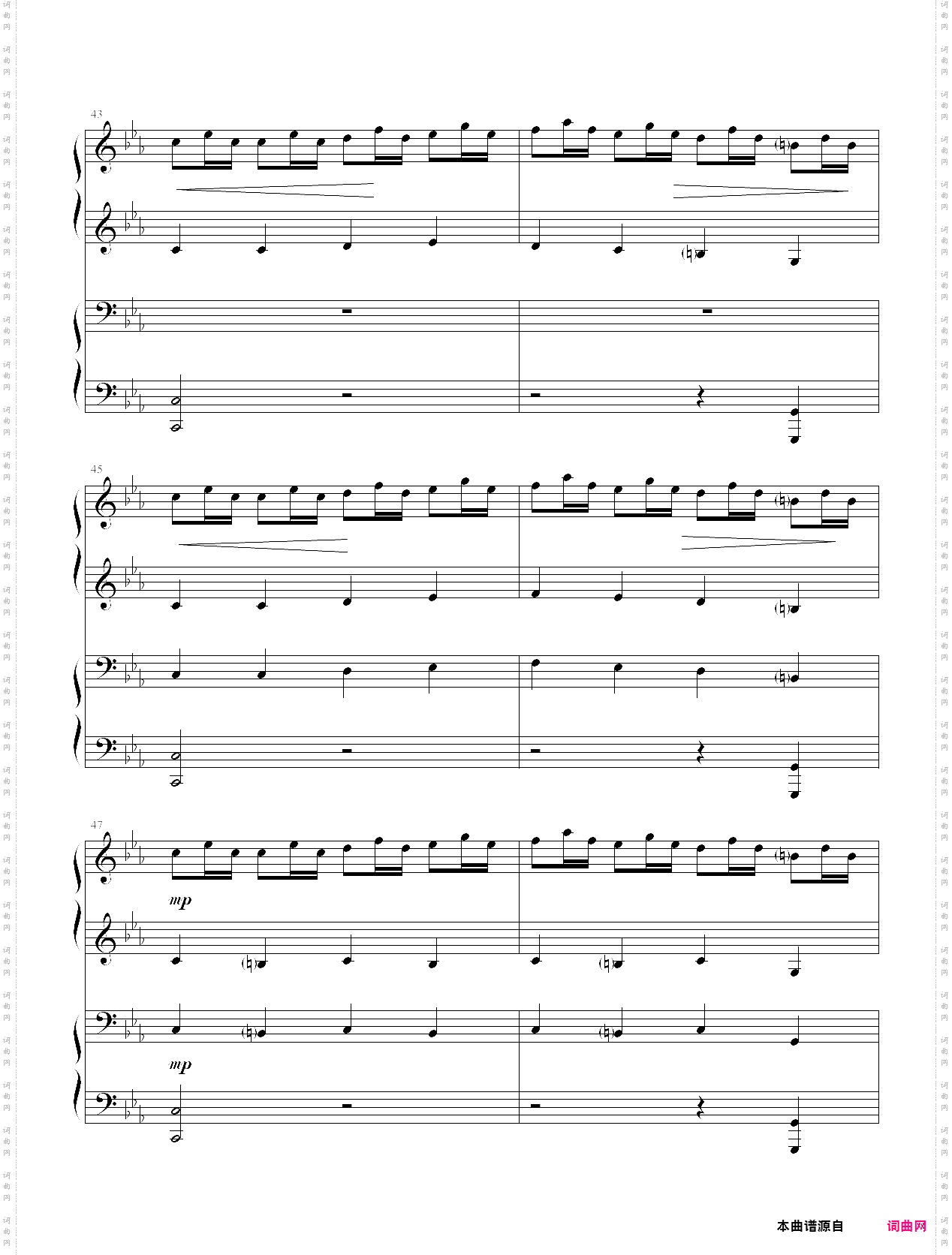 逆鳞狂想曲四手连弹完整版