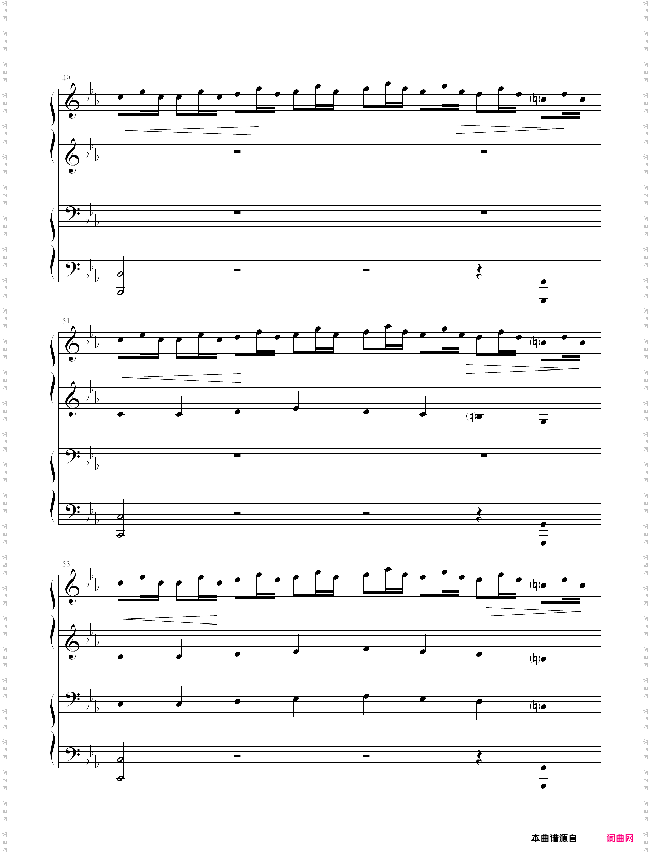 逆鳞狂想曲四手连弹完整版