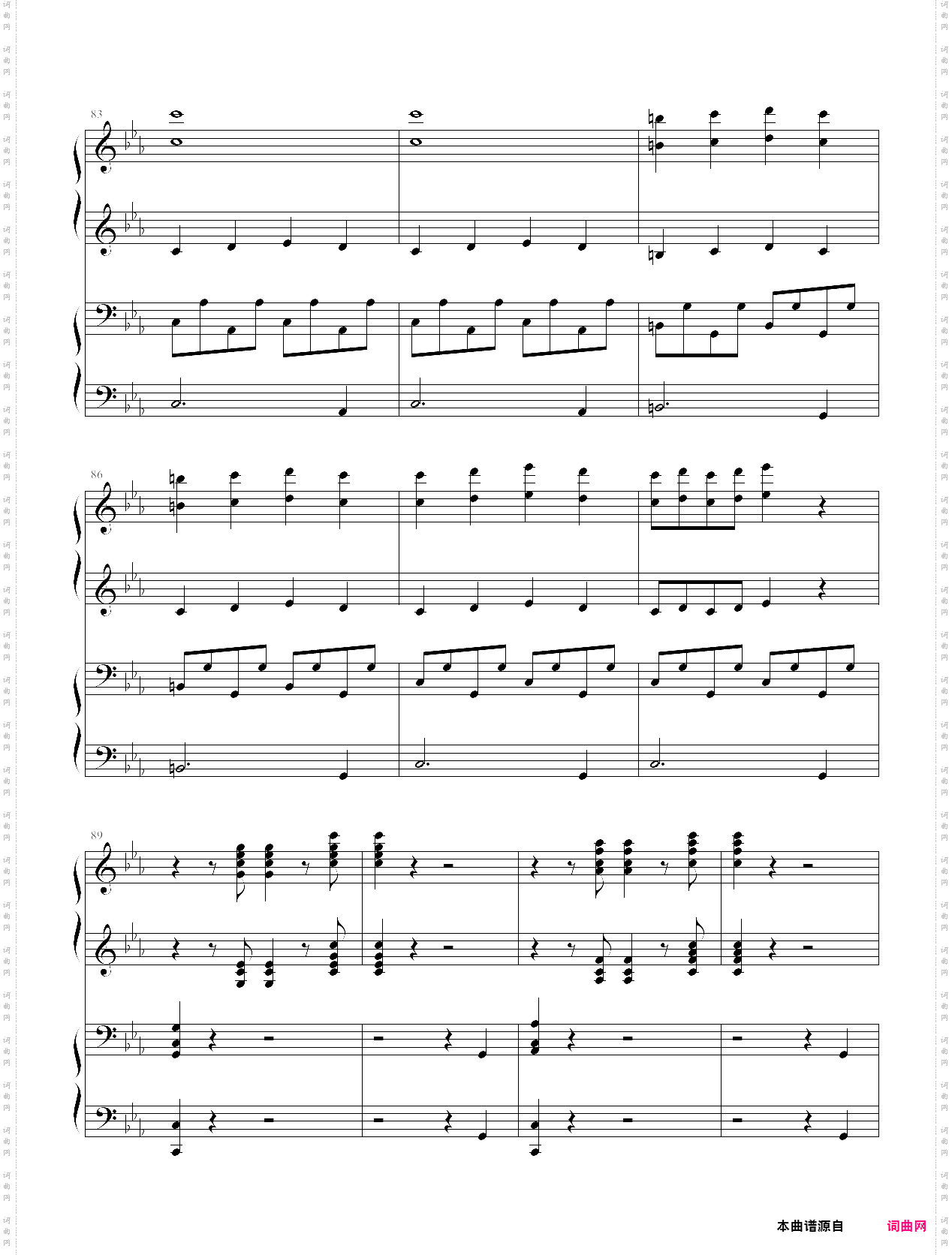 逆鳞狂想曲四手连弹完整版