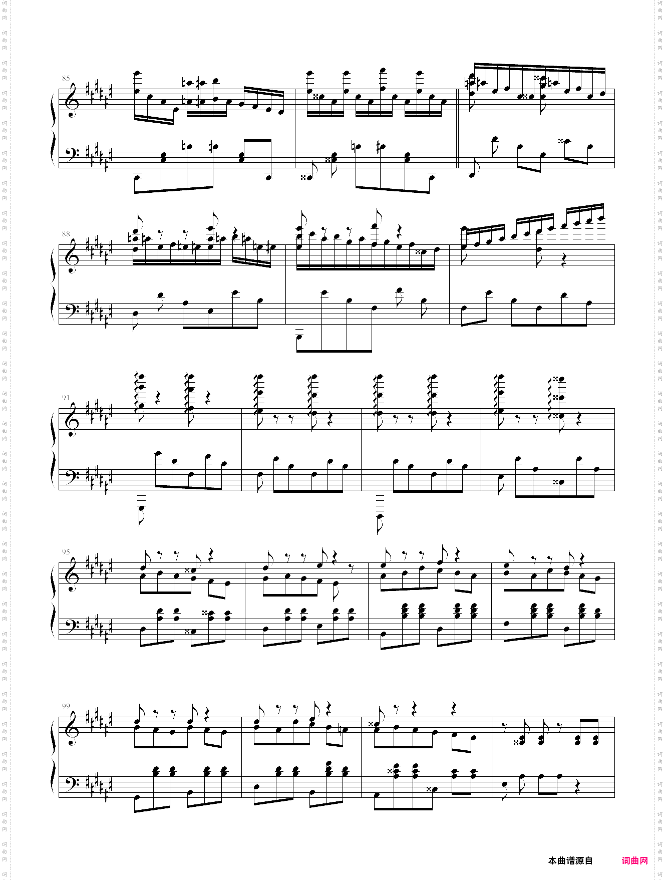 断弦之舞 the walts of the broken string