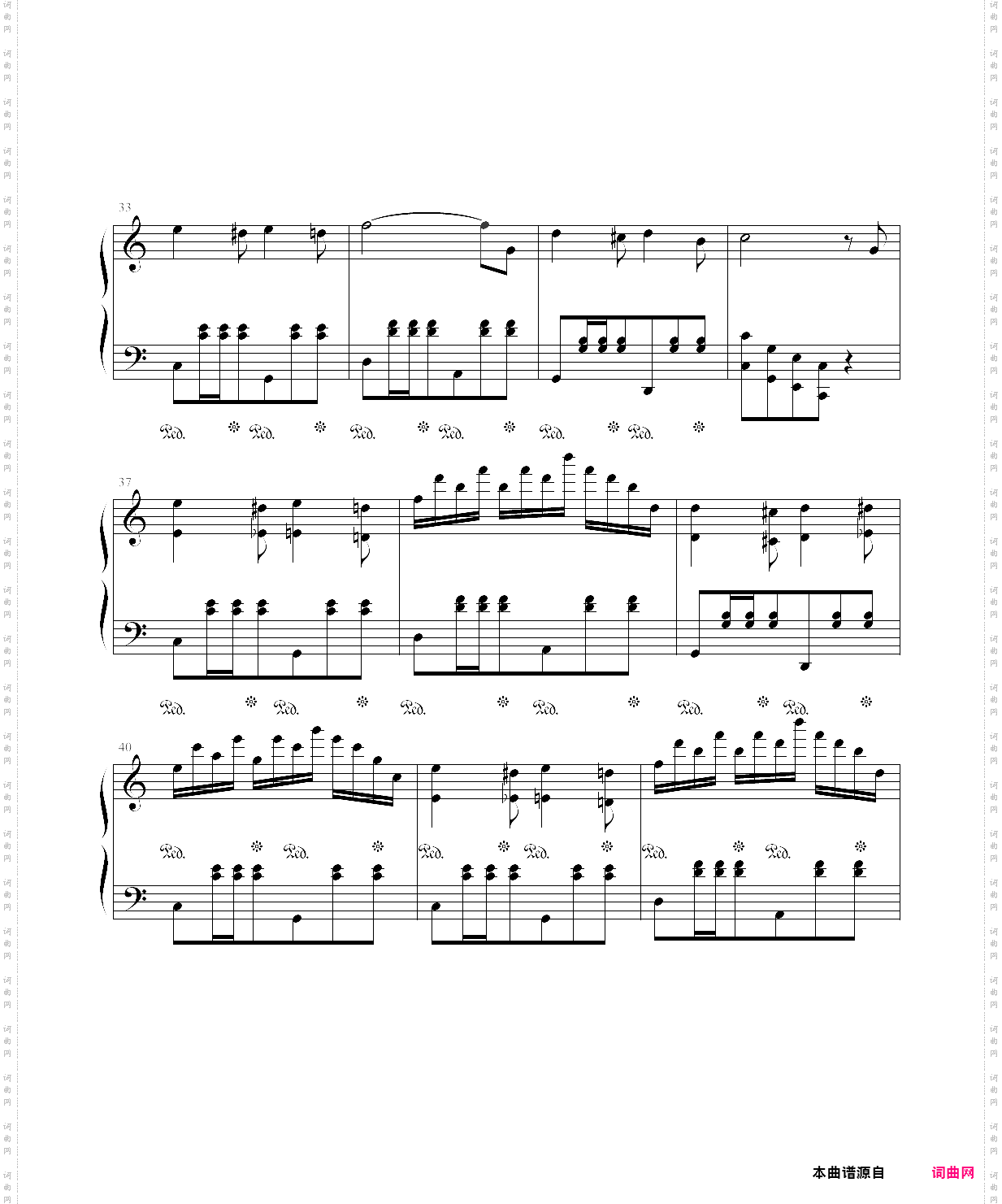 夏日微风 waltz in c major