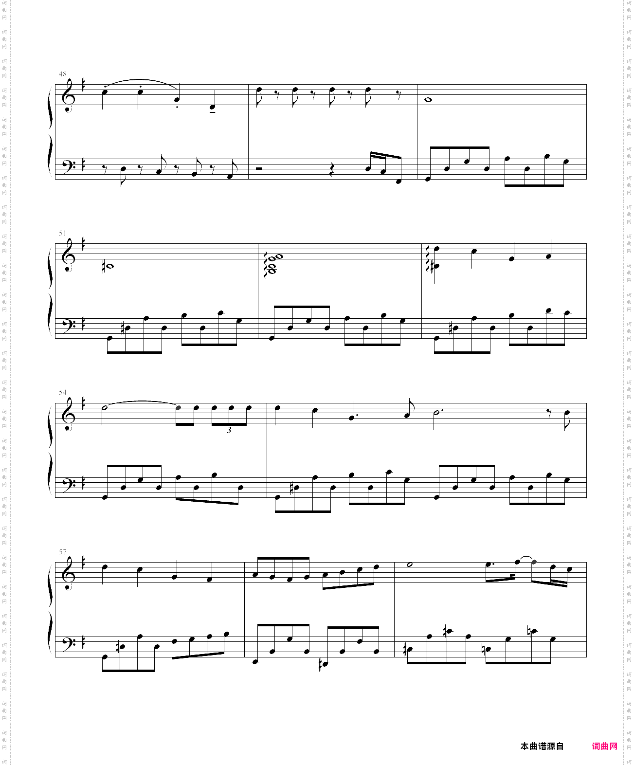 g大调的幻想曲