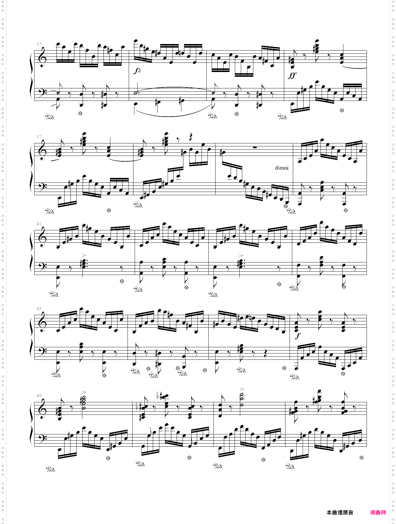 练习曲op·740 no·31