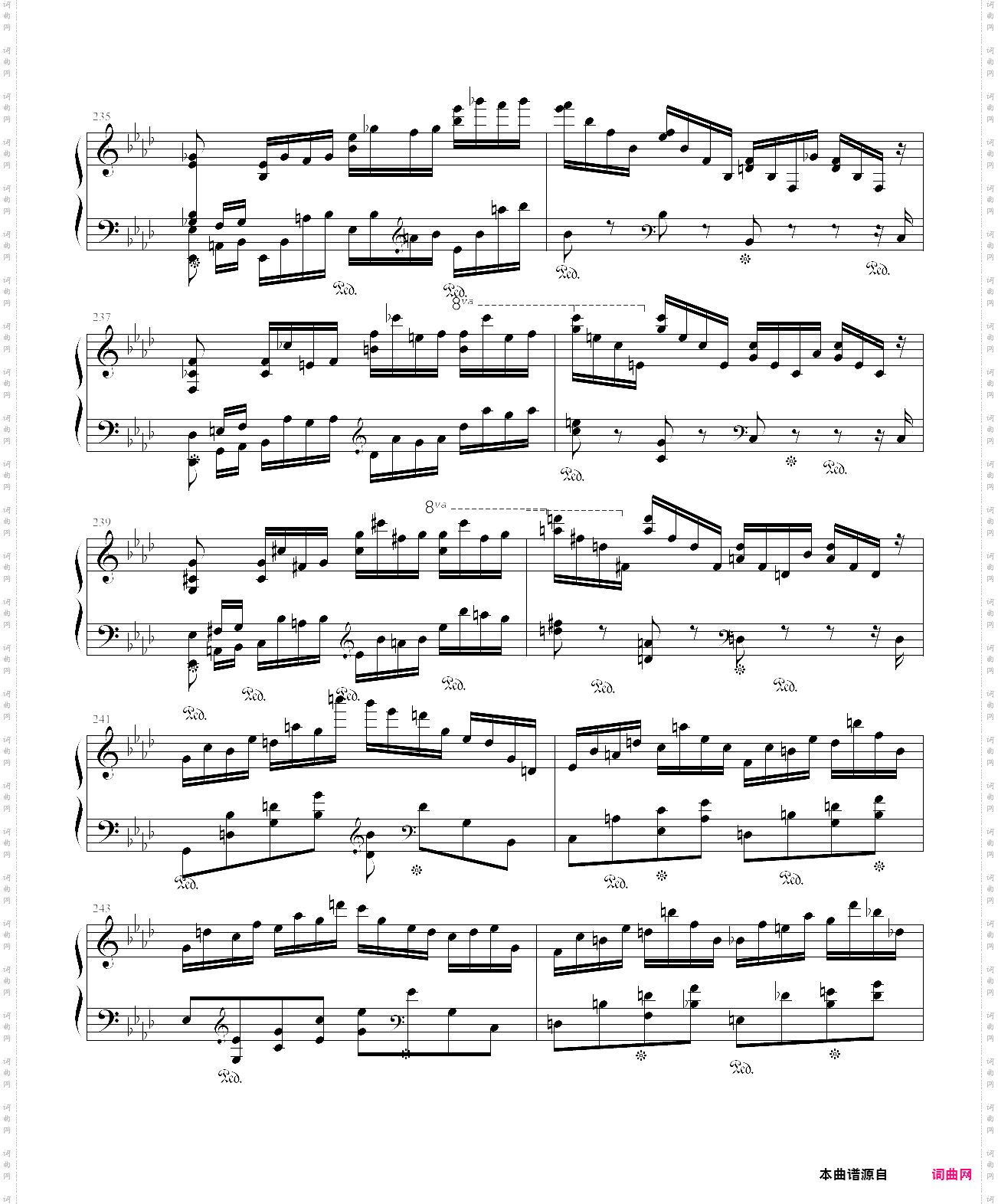 肖邦第二钢琴协奏曲第一乐章