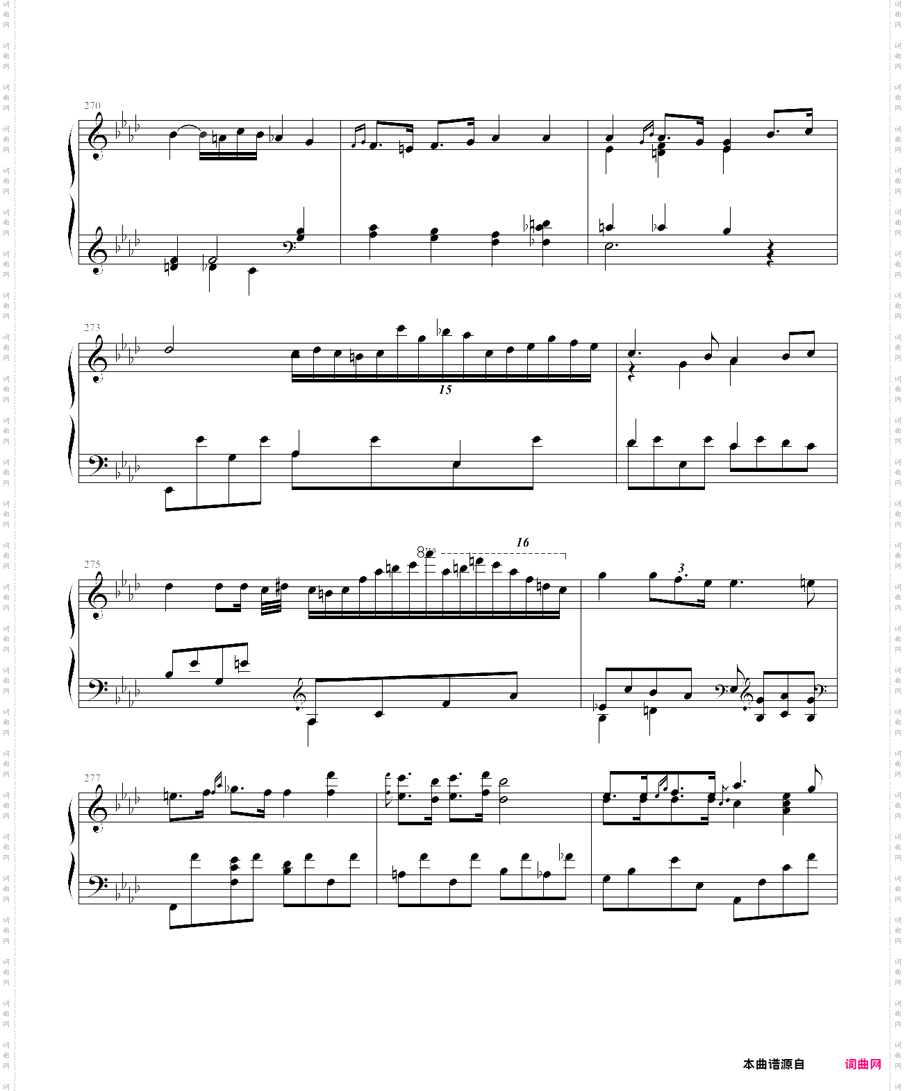 肖邦第二钢琴协奏曲第一乐章