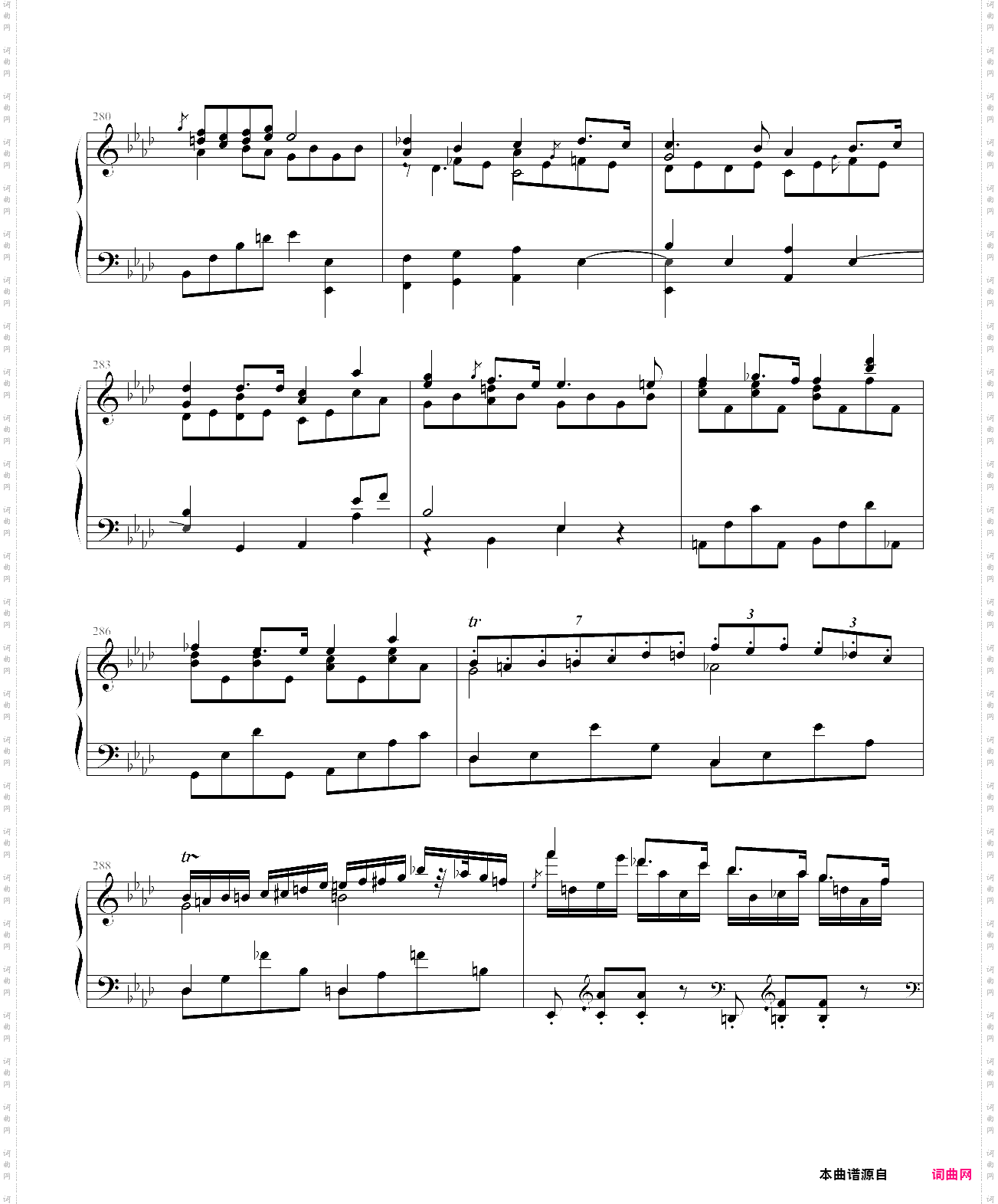 肖邦第二钢琴协奏曲第一乐章