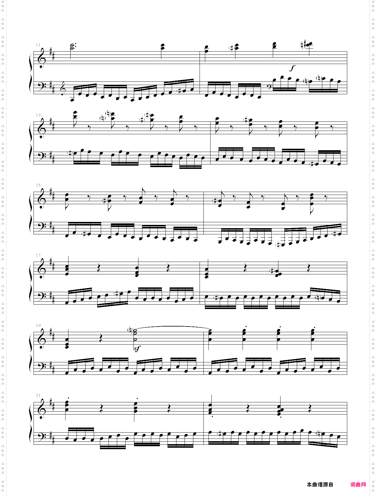 练习曲op·636 no·11