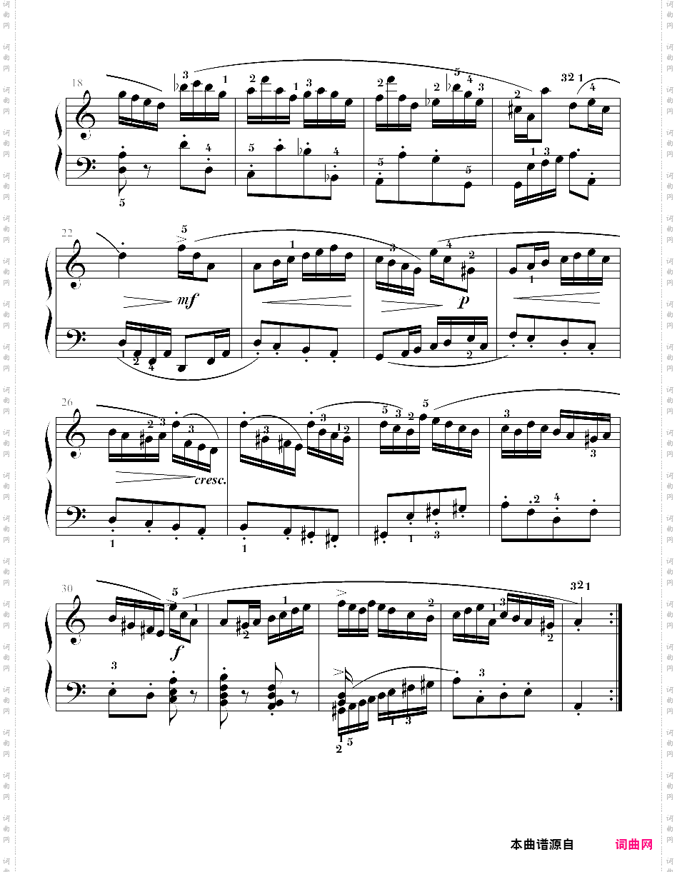 初步ii no·25 scherzo