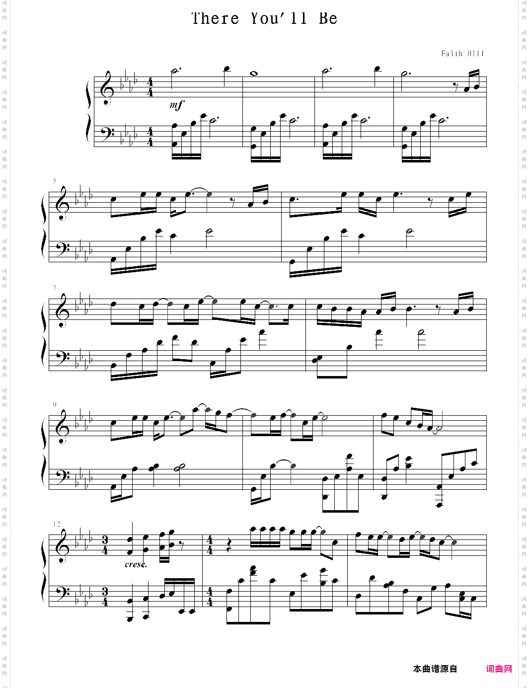 there youll be有你相依，珍珠港主题曲